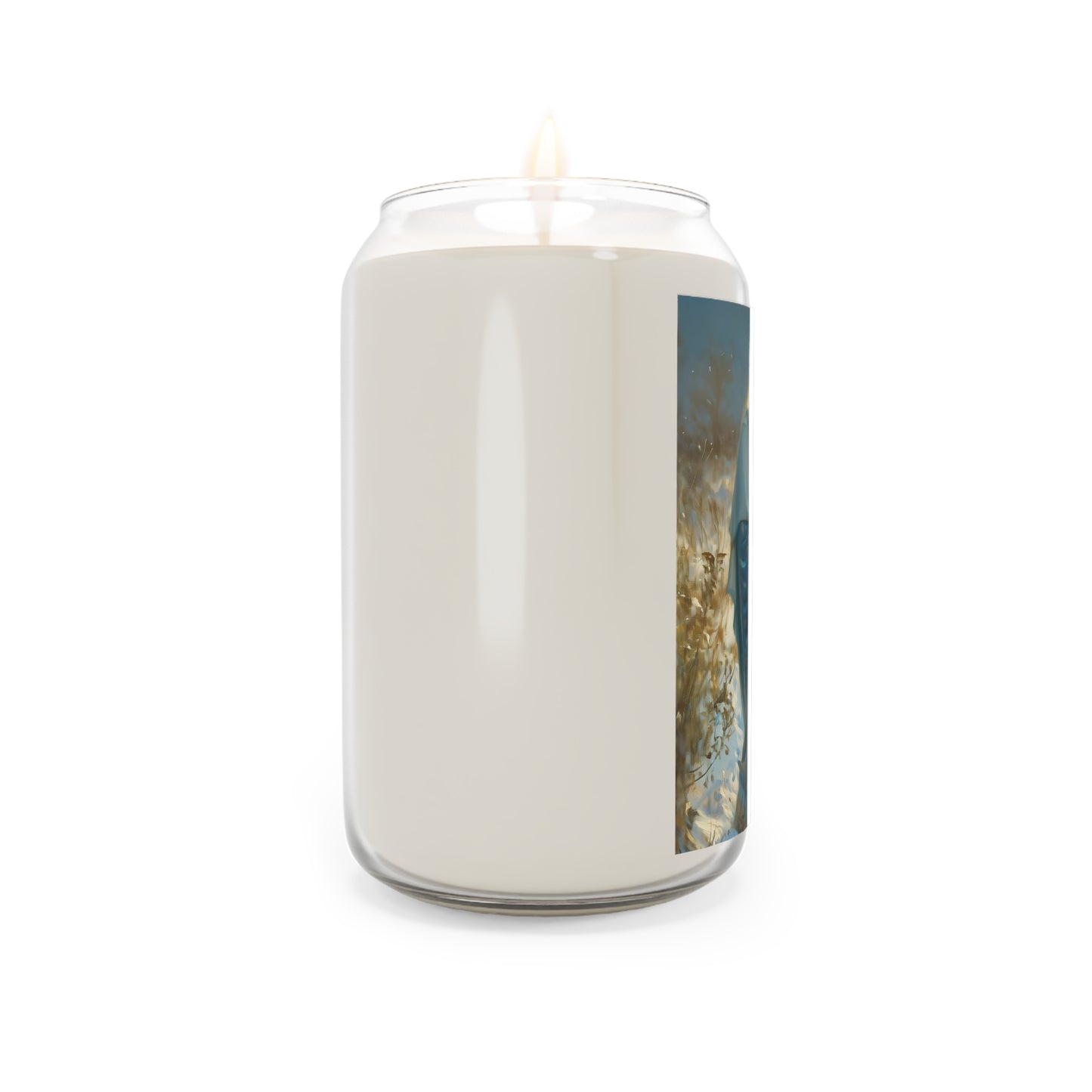 Snowfall of Grace - Our Lady's Winter Radiance - Scented Prayer Candle, 13.75oz - Tall Size - Religious Candle - Our Lady of the Snows