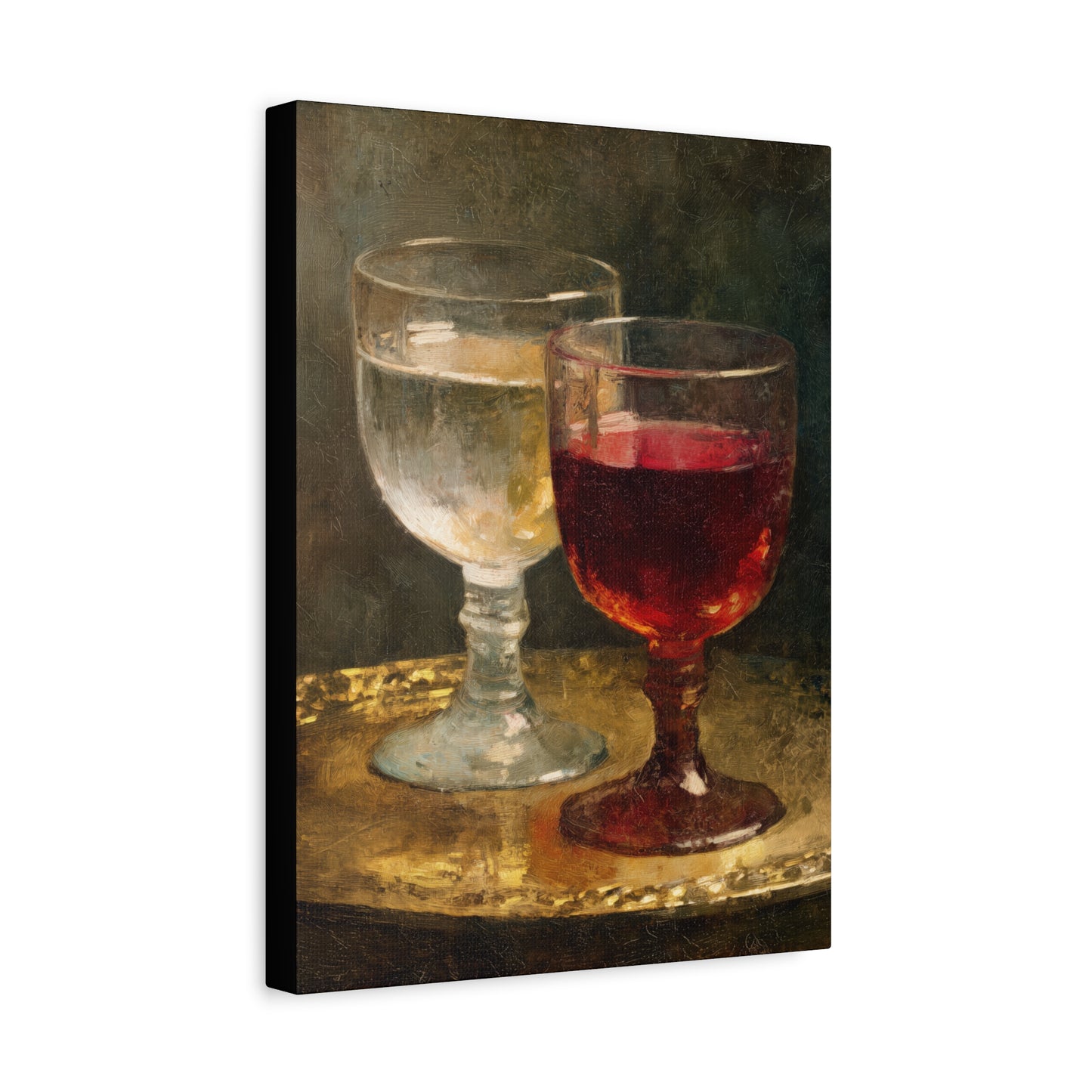 Cana and the Miracle of Abundance - Water into Wine - Gallery Wrapped Canvas - Print - Religious Art for your Home - Catholic Art Print