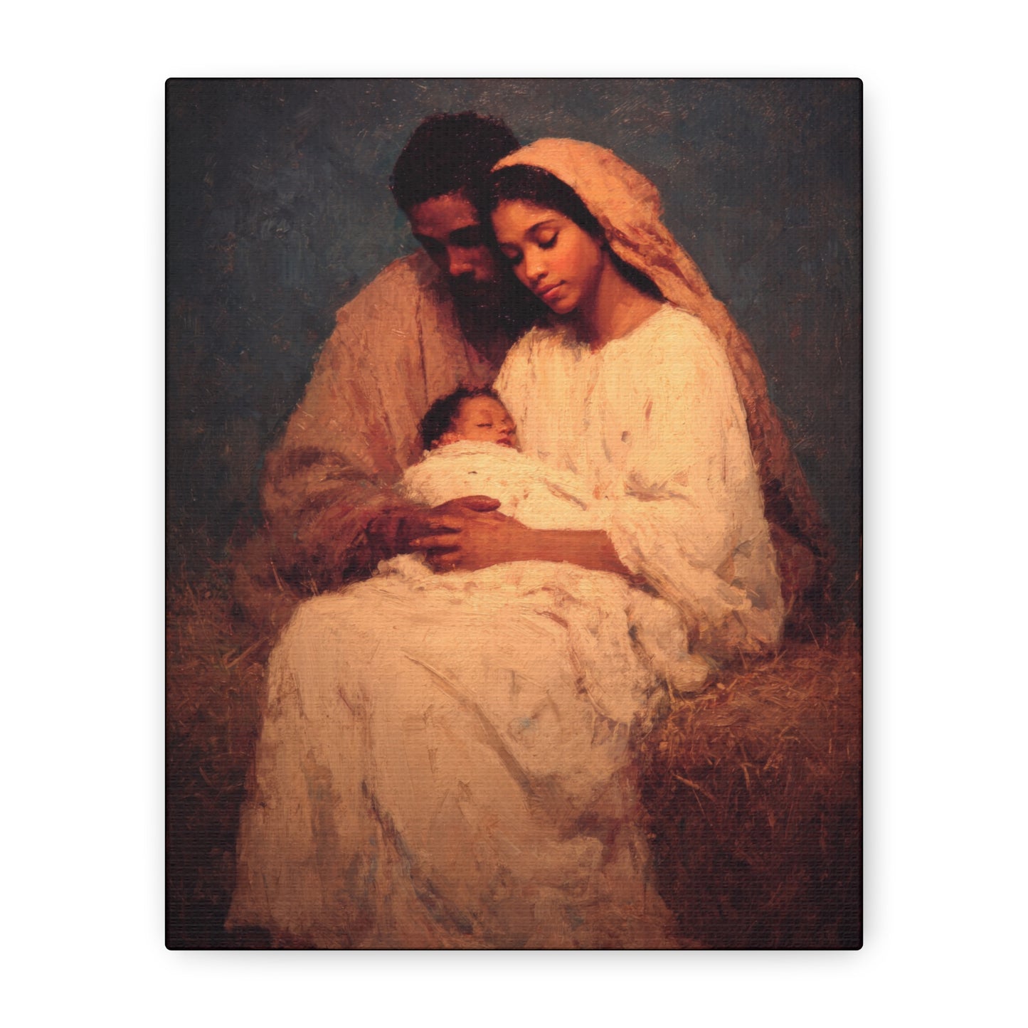 Love Made Visible in the Holy Family - Gallery Wrapped Canvas - Print - Religious Art for your Home - Catholic