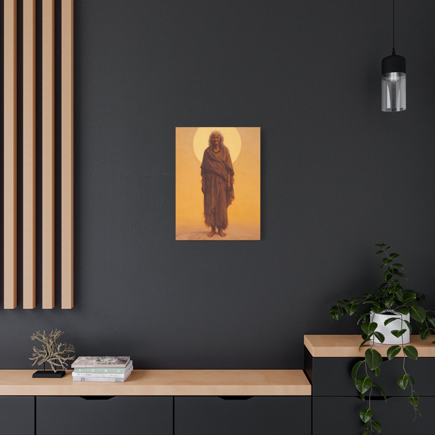Saint Mary of Egypt - Desert Mother - Gallery Wrapped Canvas - Print - Religious Art for your Home - Catholic Art