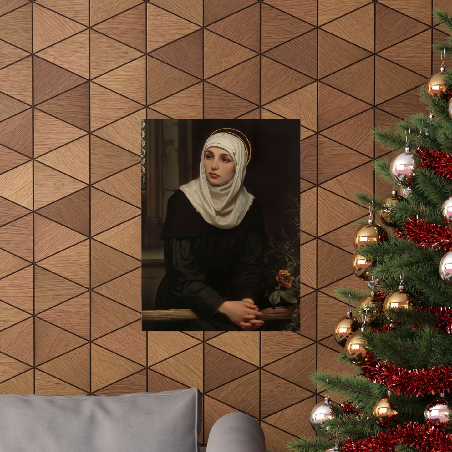 Saint Angela Merici - Sanctified Souls Print - Multiple Sizes - Premium Matte Vertical Posters - Catholic Art for the home