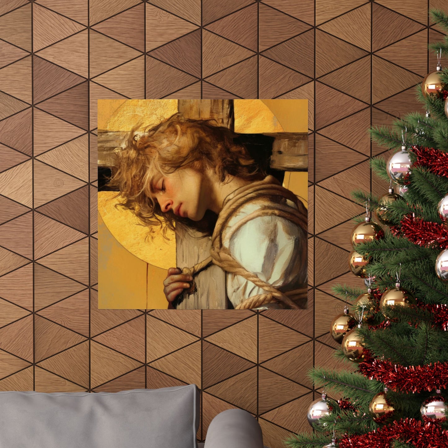 Saint Dismus, The 'Good Thief' - Sanctified Souls Print - Multiple Sizes - Premium Matte Vertical Posters