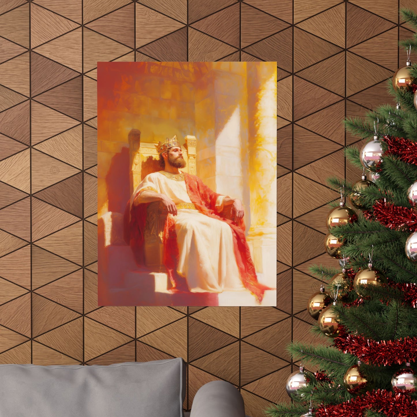 King Solomon: Keeper of God's Understanding - Sanctified Souls Print - Multiple Sizes - Premium Matte Vertical Posters