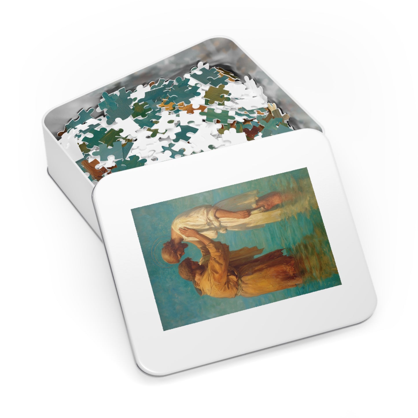 Saint John the Baptist, Servant of the Dawn - Puzzle & Keepsake Tin - Religious Jigsaw Puzzle (30, 110, 252, 500,1000-Piece) - Catholic