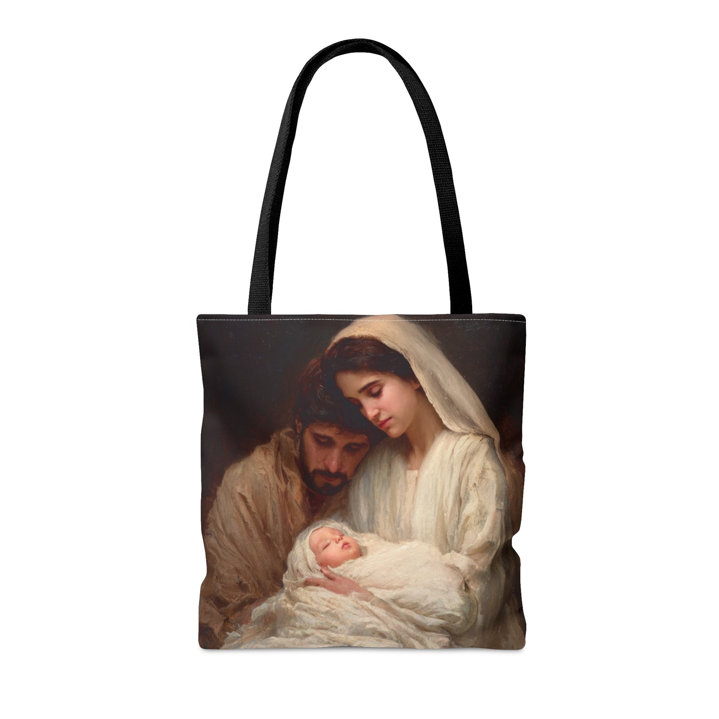 The Quiet Kingdom of the Holy Family - Tote Bag - Large Medium Small Faith Art Bag - Catholic Faith Purse
