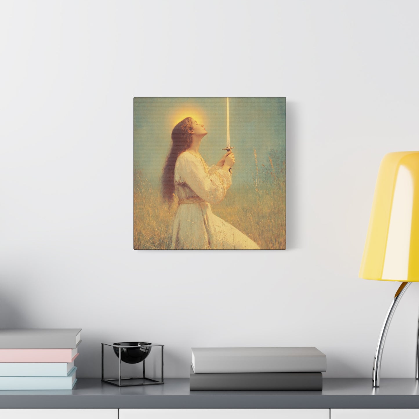 St. Joan of Arc - Catholic Saint Canvas Print