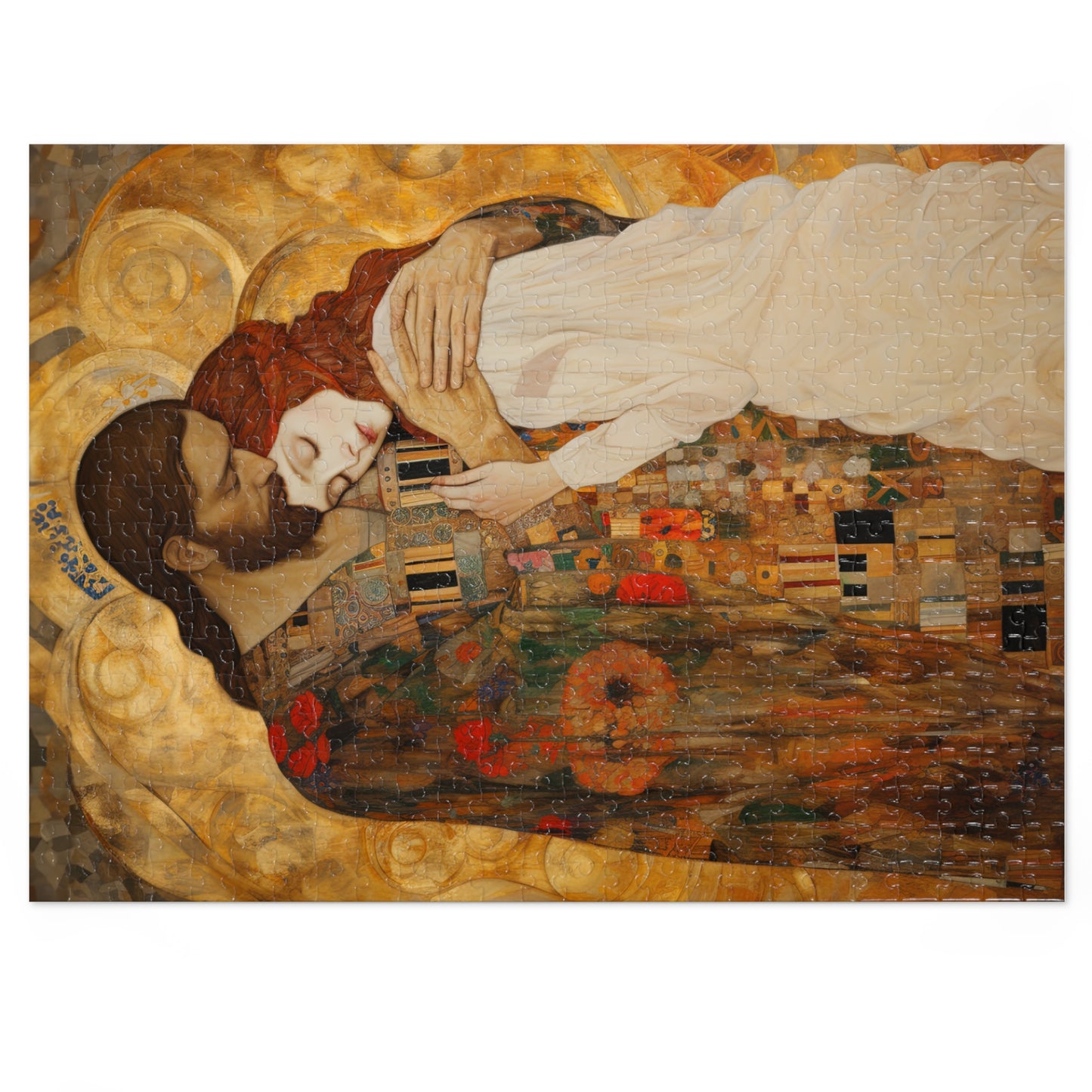 Christ Embracing Mary Magdalene Puzzle and Keepsake Tin - Religious Jigsaw Puzzle (30, 110, 252, 500,1000-Piece) - Devotional Puzzle