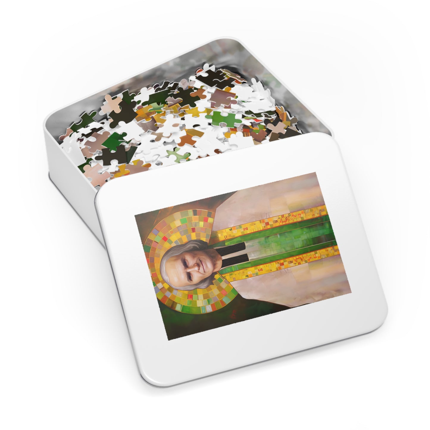 Saint John Vianney - Puzzle and Keepsake Tin - Religious Jigsaw Puzzle (30, 110, 252, 500,1000-Piece) - Religious Puzzle
