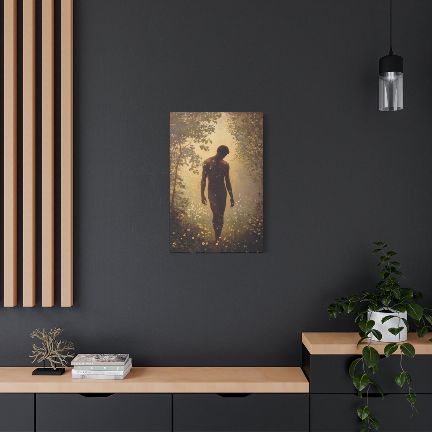 Saint Adam - Museum Wrapped Canvas - Sanctified Souls Print - Religious Art for your Home