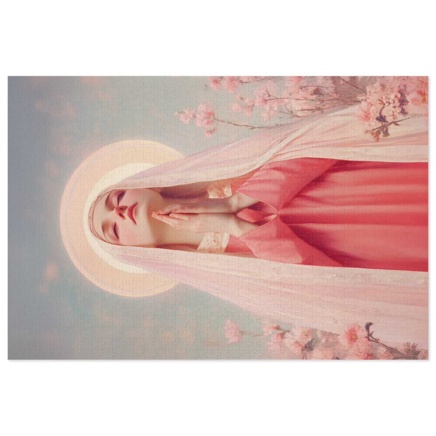 Saint Illuminata - Puzzle & Keepsake Tin - Religious Jigsaw Puzzle (30, 110, 252, 500,1000-Piece)