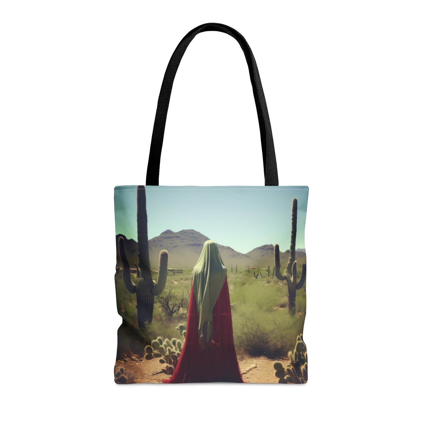 Saint Melania the Elder, Desert Mother Tote Bag - Large Medium Small Faith Art Bag - Catholic Faith Purse - Religious Carry All Reusable
