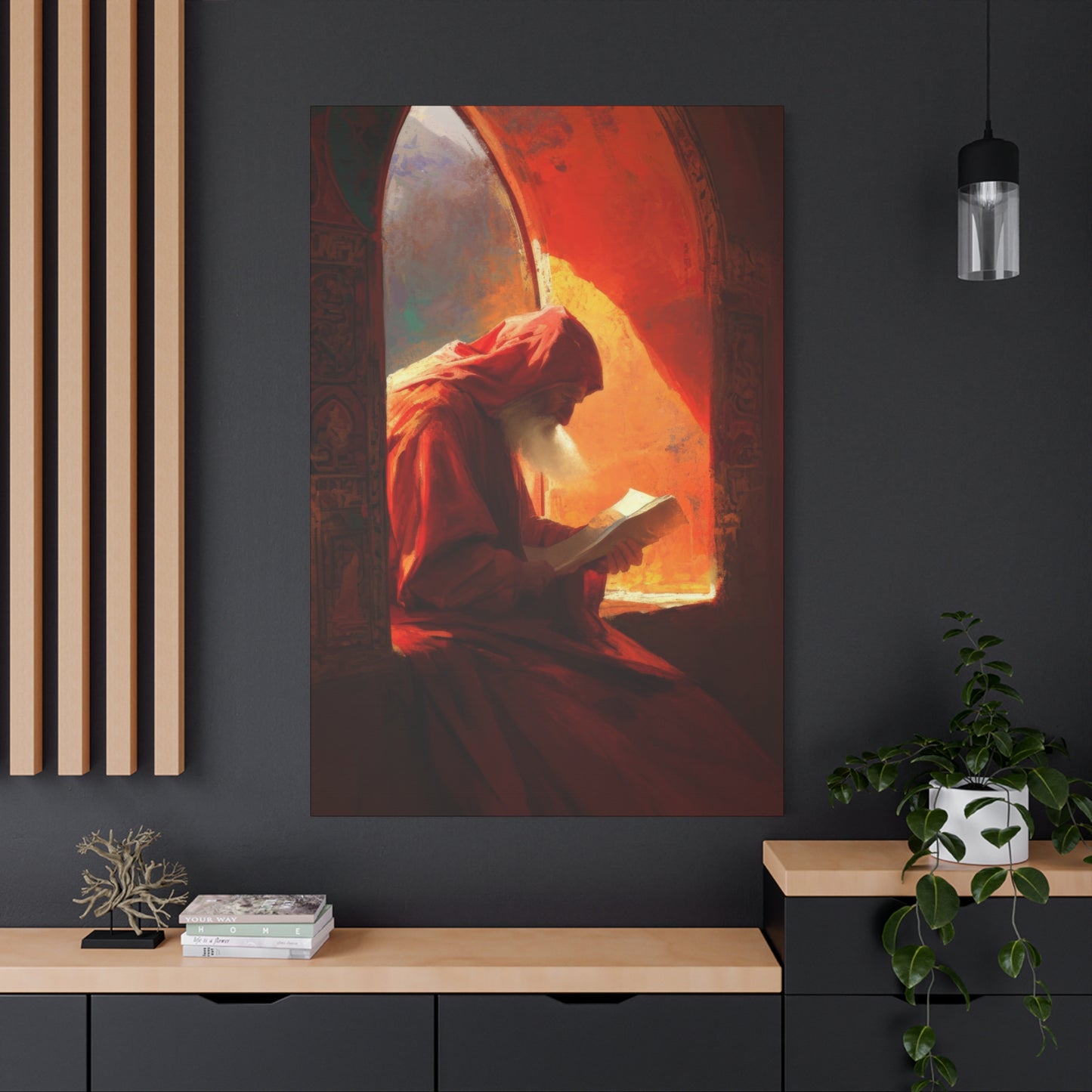 Isaiah and the Promise of the Holy One - Gallery Wrapped Canvas - Print - Religious Art for your Home - Catholic Art