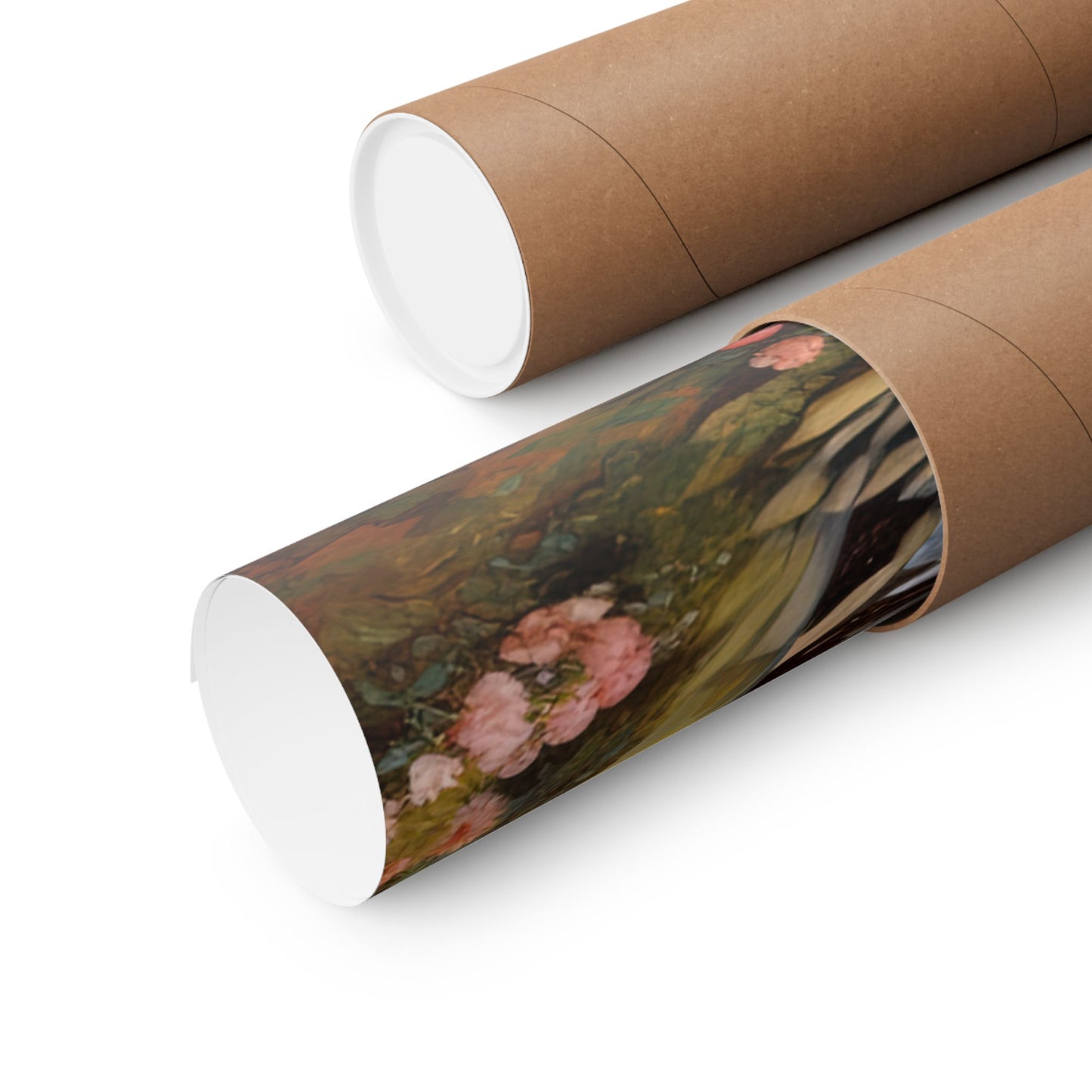 Our Lady of Lourdes - Sanctified Souls Print - Multiple Sizes - Premium Matte Vertical Posters