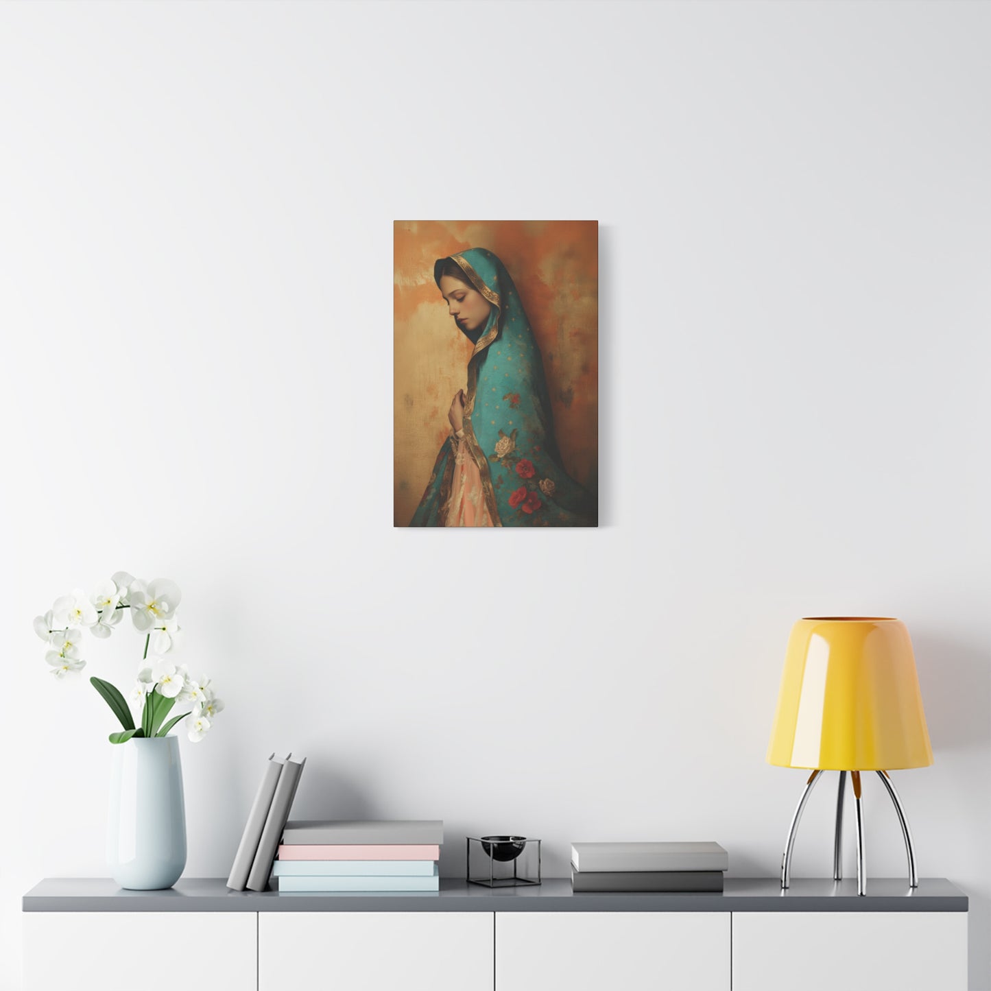 Our Lady of Guadalupe - Gallery Wrapped Canvas - Print - Religious Art for your Home - Catholic Art