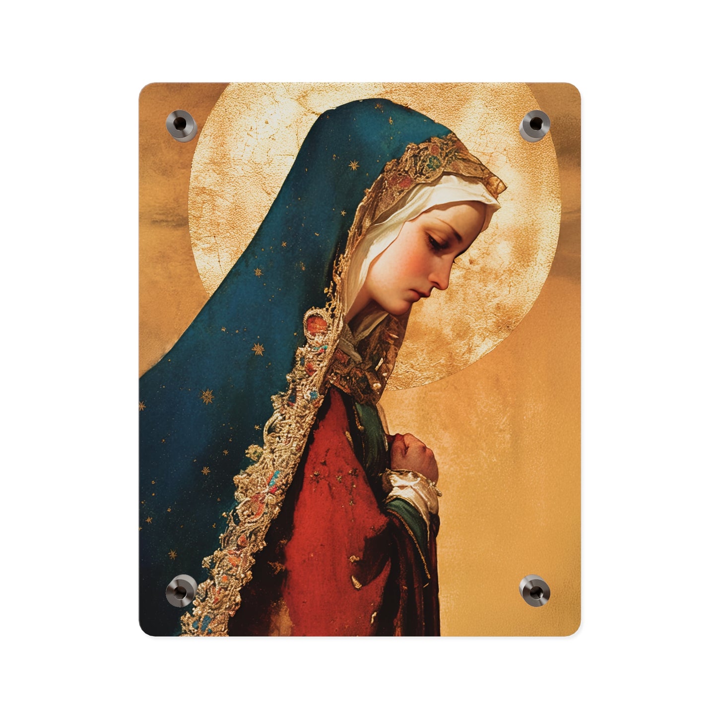 Our Lady of Mercy / Our Lady of Ransom Wall Art Panel - Ready to Hang Acrylic Print - Catholic Saint Art - Patron Saint Print - Mother Mary