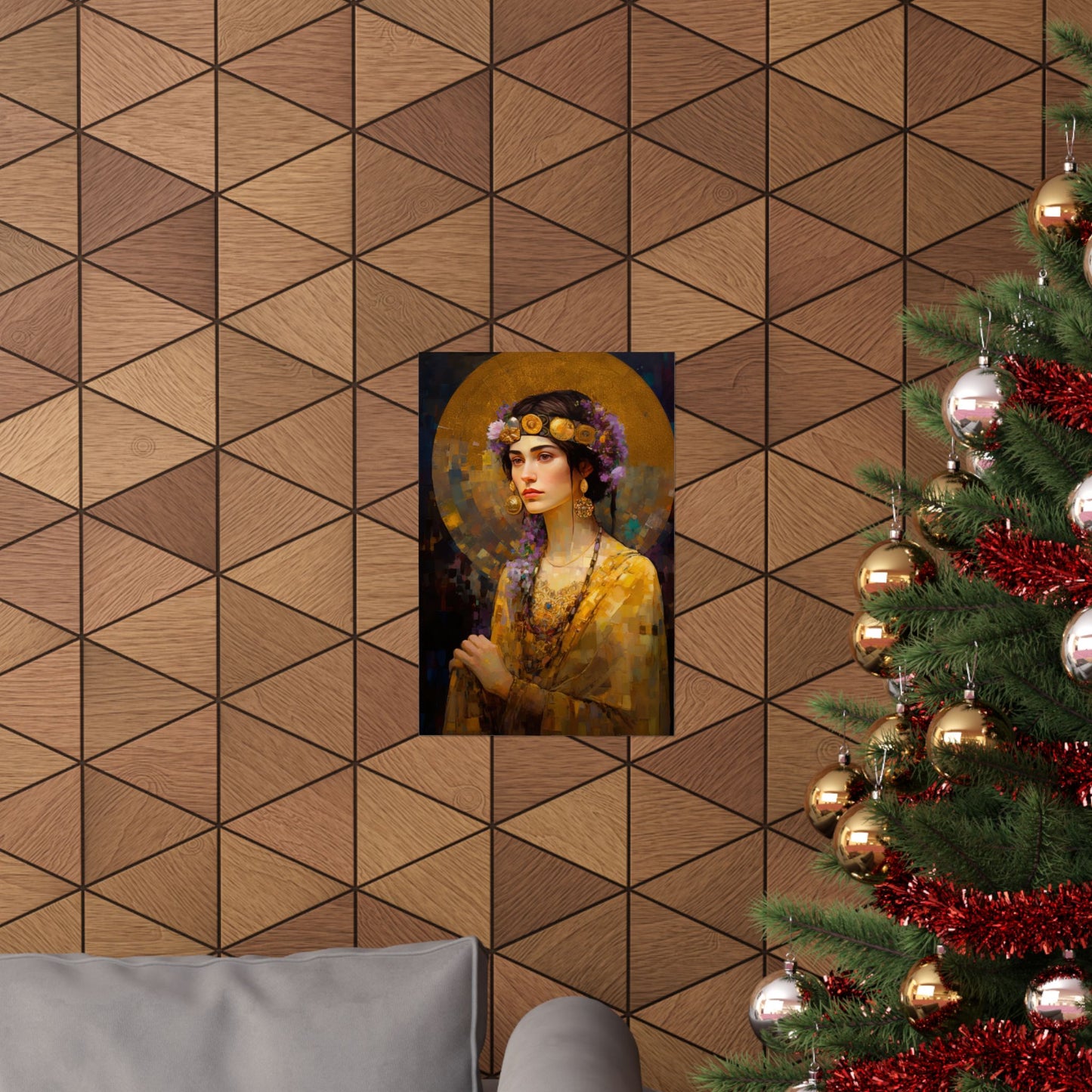Saint Lydia Purpuraria - Sanctified Souls Print - Multiple Sizes - Premium Matte Vertical Posters
