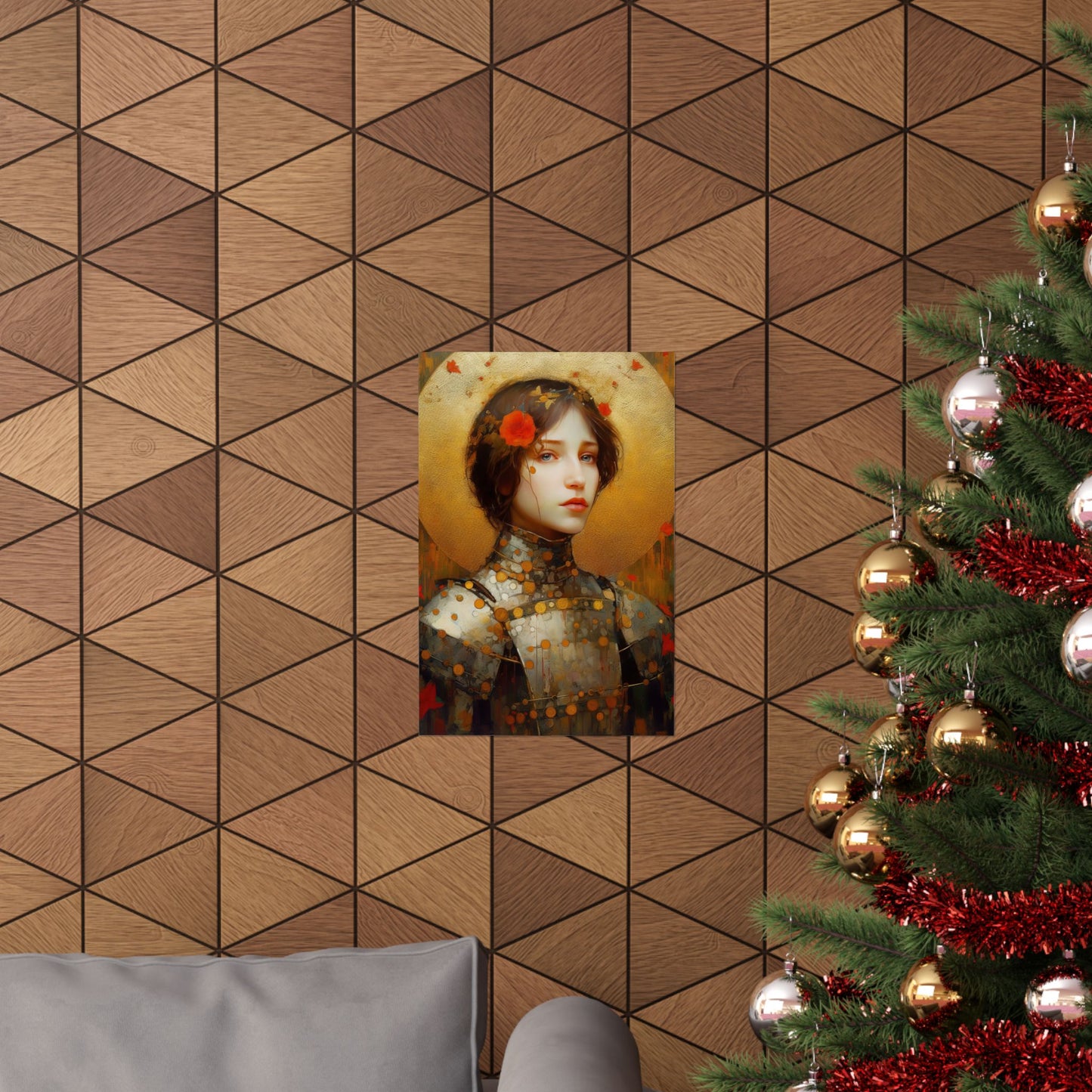 Saint Joan of Arc Print - Sanctified Souls Print - Multiple Sizes - Premium Matte Vertical Posters