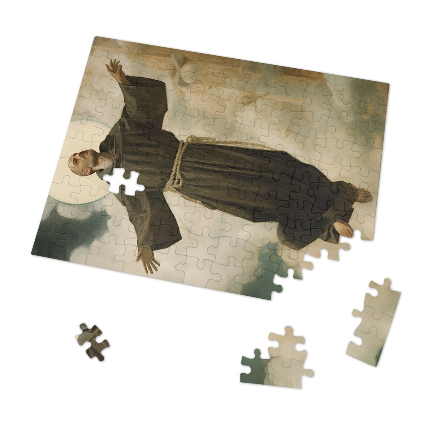 Saint Joseph of Cupertino - Puzzle and Keepsake Tin - Religious Jigsaw Puzzle (30, 110, 252, 500,1000-Piece) - Religious Puzzle