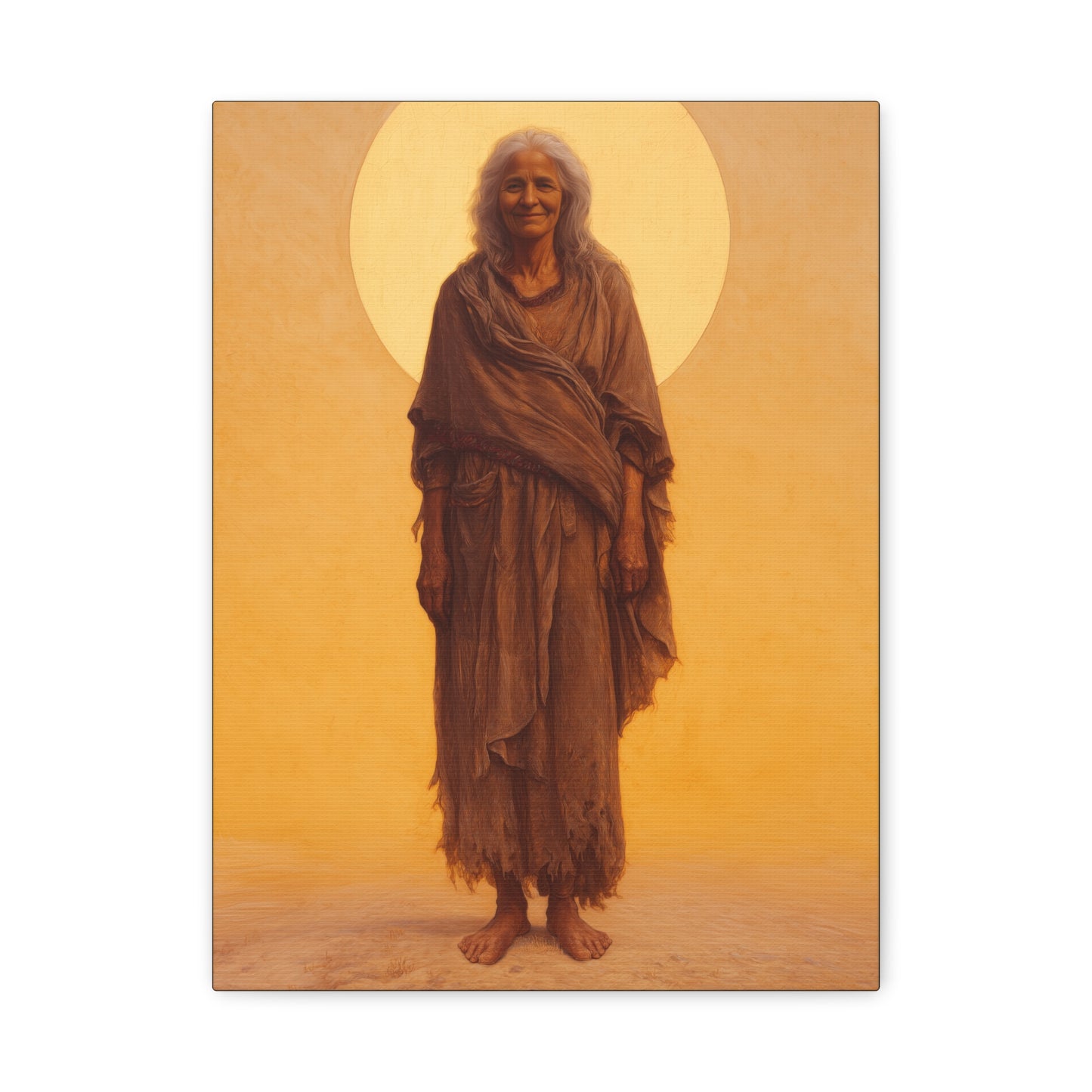 Saint Mary of Egypt - Desert Mother - Gallery Wrapped Canvas - Print - Religious Art for your Home - Catholic Art