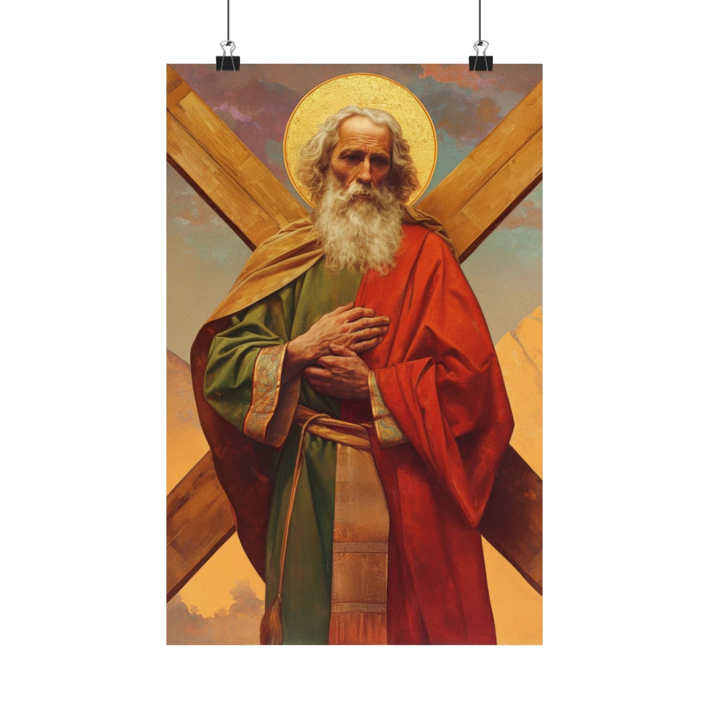 Copy of Copy of Saint John the Apostle - Sanctified Souls Print - Multiple Sizes - Premium Matte Vertical Posters