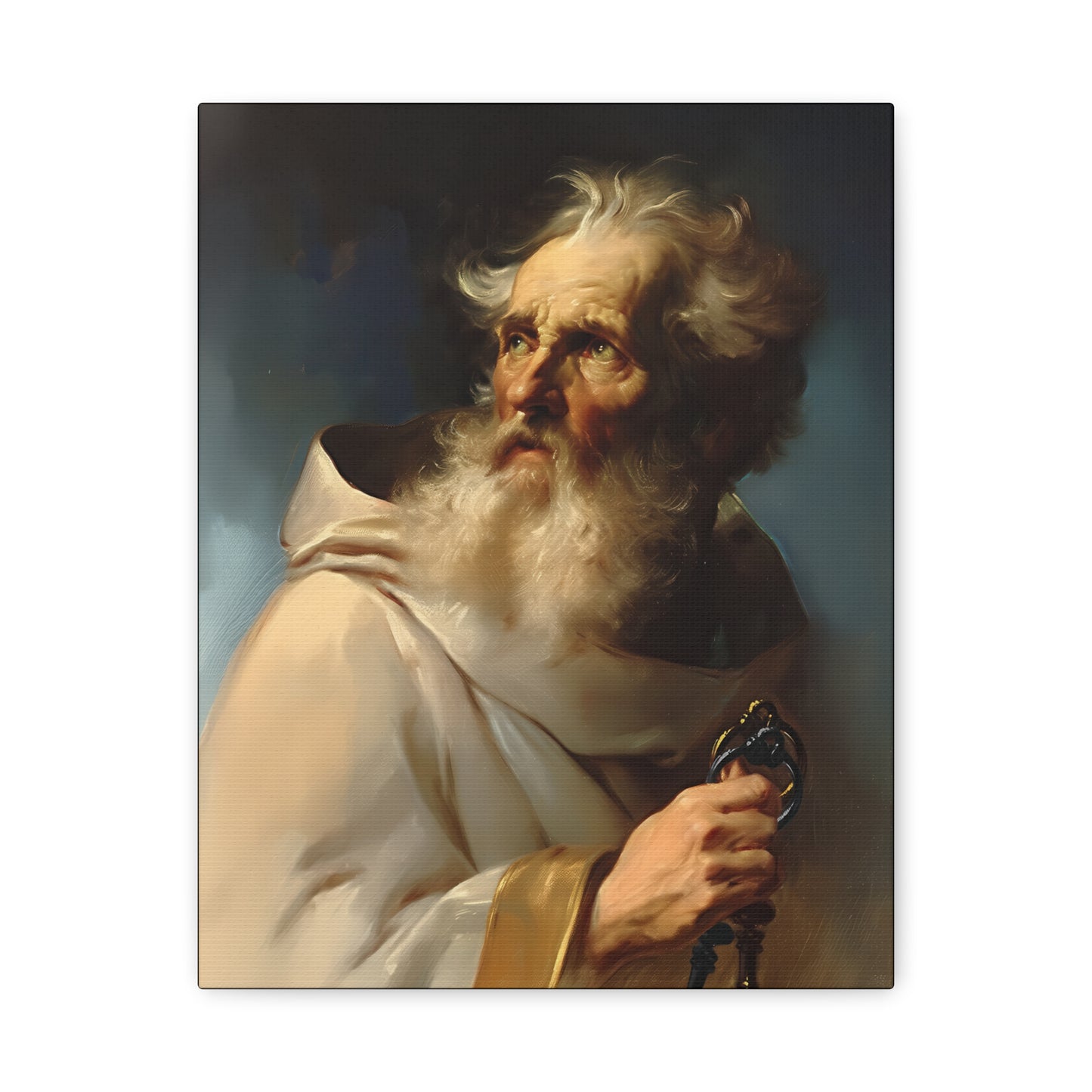 Saint Peter the Apostle - Museum Wrapped Canvas - Print - Religious Art for your Home - Christian print - Prayer Room - Catholic