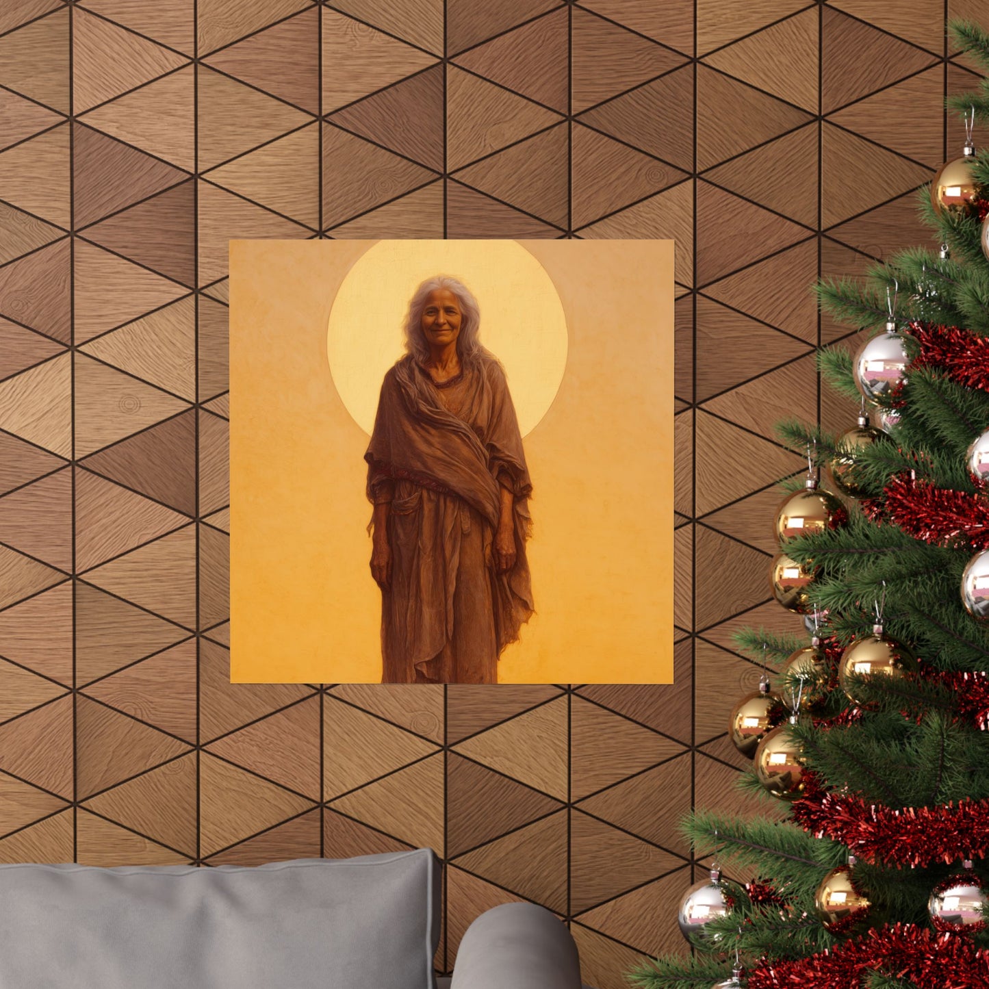 Saint Mary of Egypt - Desert Mother - Sanctified Souls Print - Multiple Sizes - Premium Matte Vertical Posters