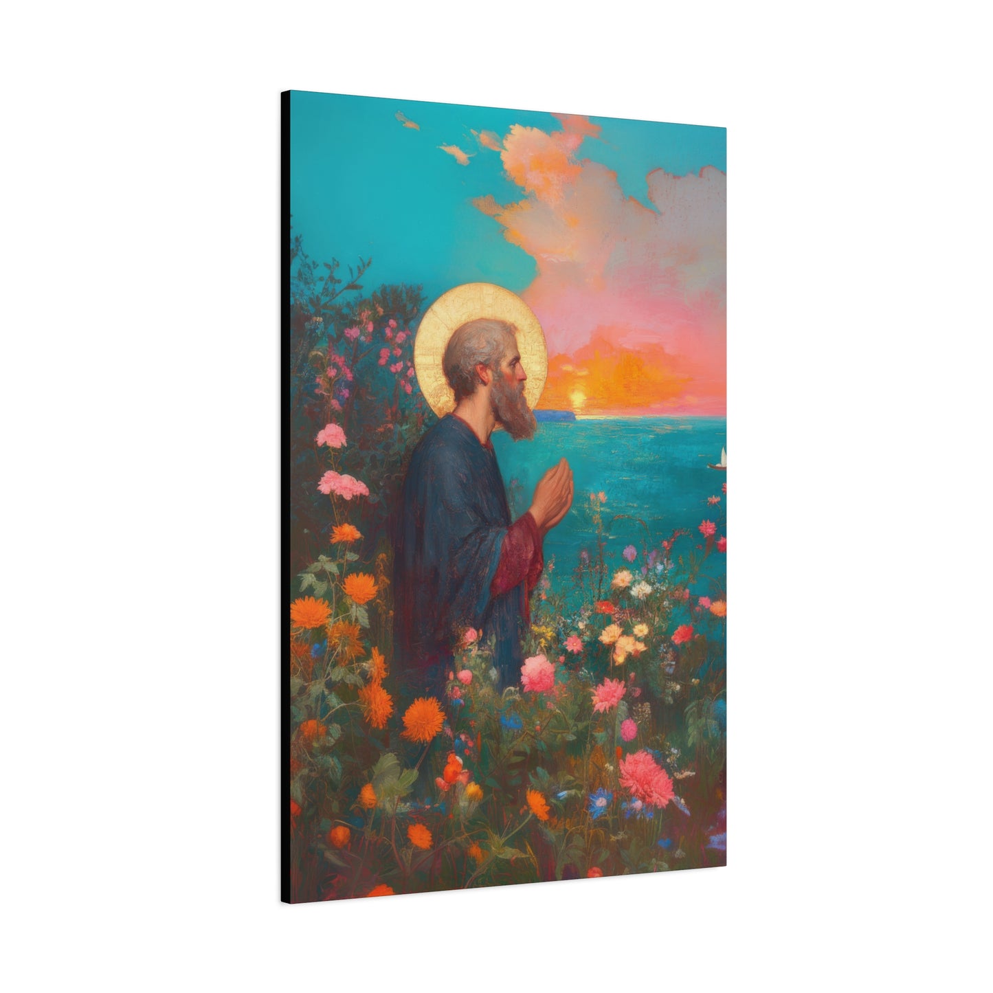 Saint Philip the Apostle - Gallery Wrapped Canvas - Print - Religious Art for your Home - Catholic Art