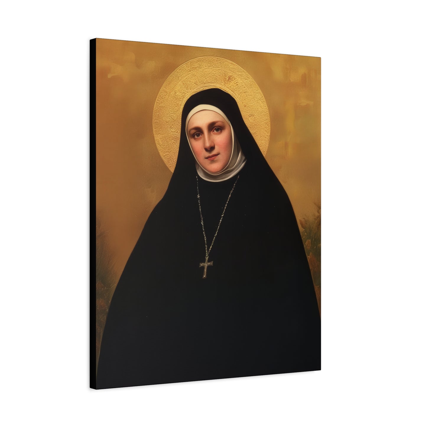Saint Geltrude Caterina Comensoli - Gallery Wrapped Canvas - Print - Religious Art for your Home - Catholic Art