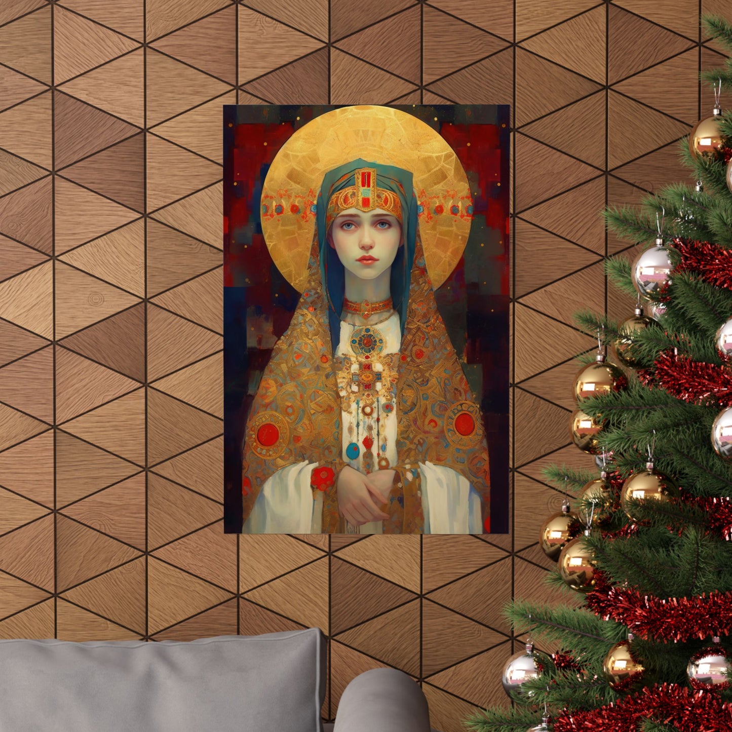 Saint Anastasia of Sirmium Print - Sanctified Souls Print - Multiple Sizes - Premium Matte Vertical Posters