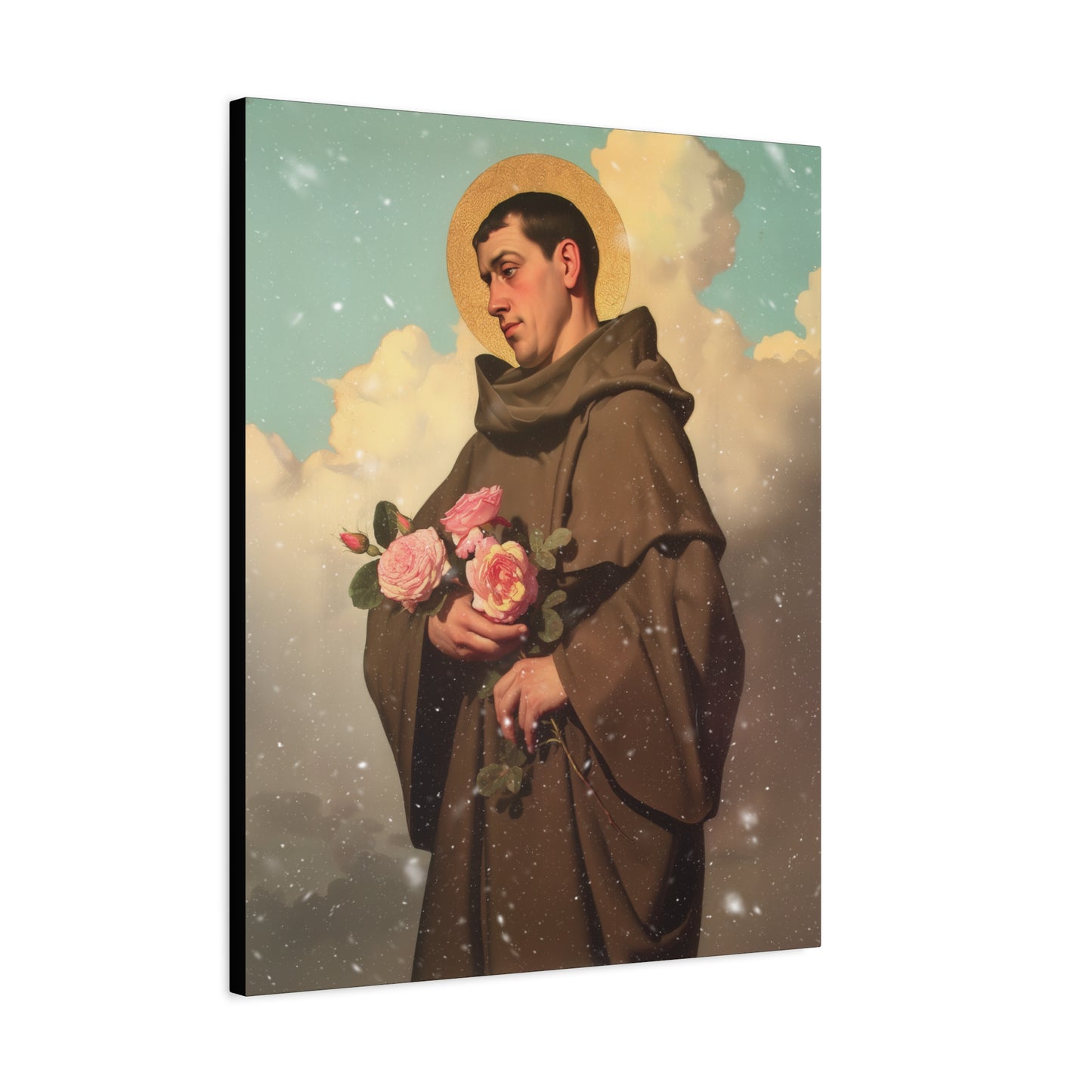 Saint Didacus of Alcala - Gallery Wrapped Canvas - Print - Religious Art for your Home - Catholic Art