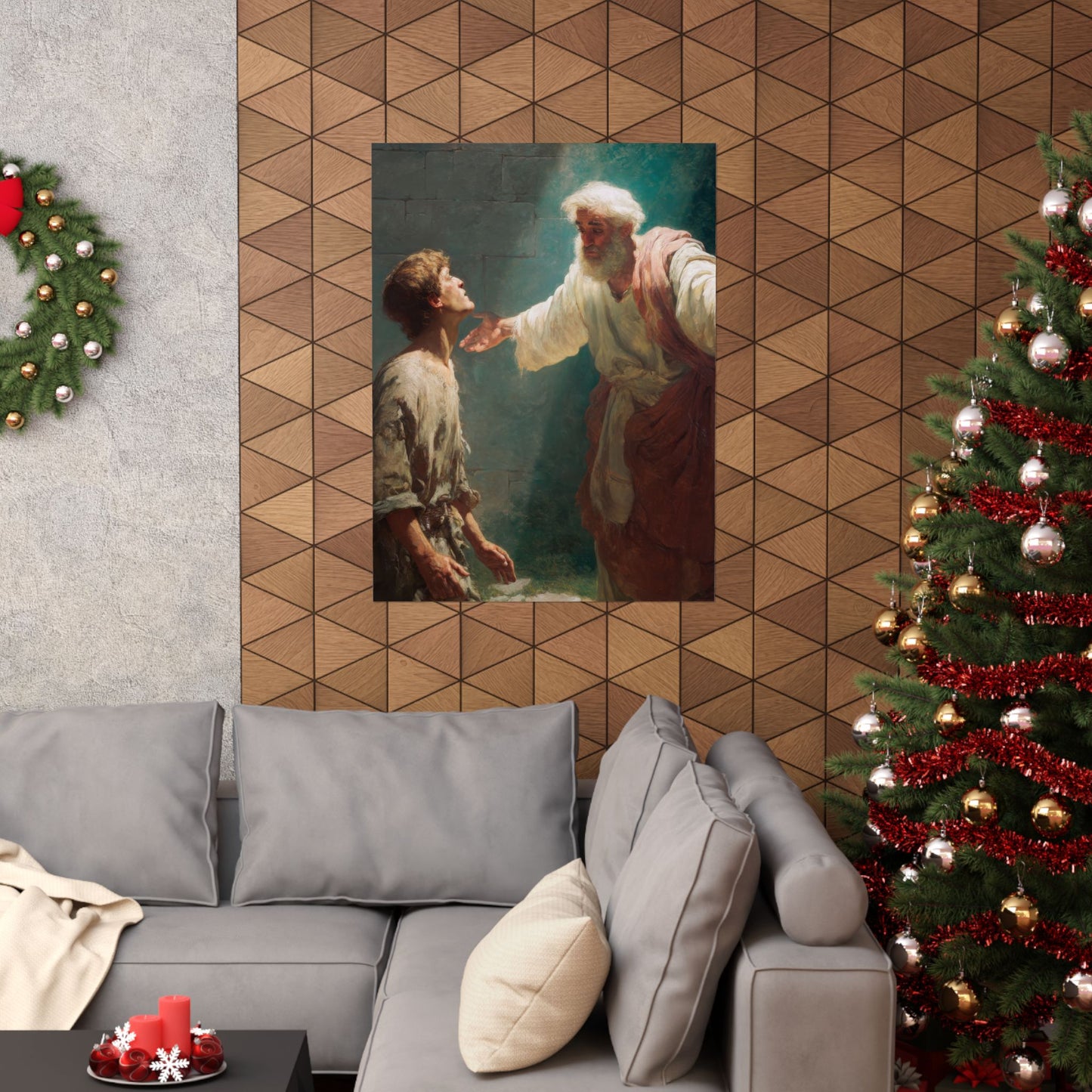 Homecoming of the Prodigal Son - Sanctified Souls Print - Multiple Sizes - Premium Matte Vertical Posters