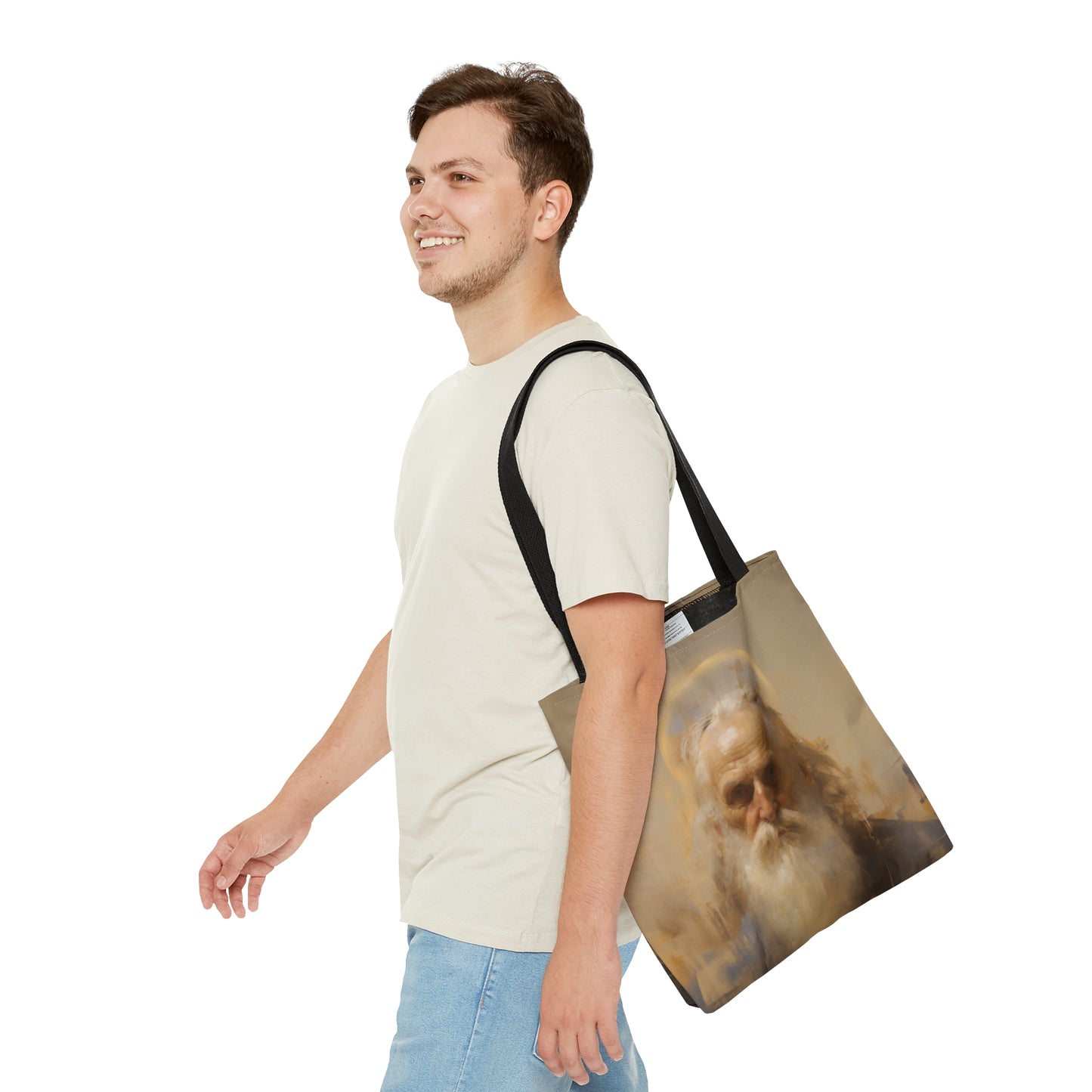 Saint Zachariah Tote Bag - Large Medium Small Faith Art Bag - Catholic Faith Purse - Religious - Prayer Bag - Devotional Purse