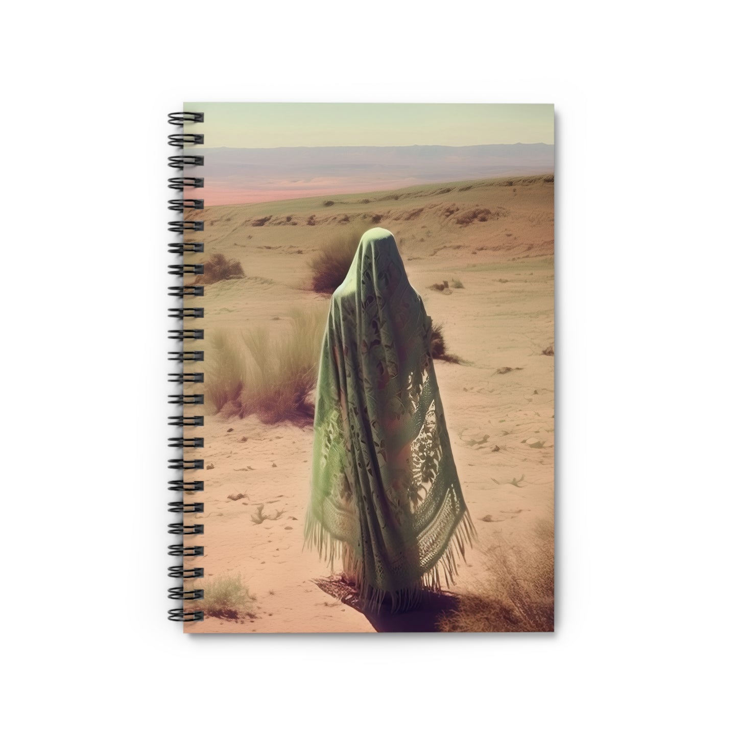 Saint Theodora of Alexandria Journal - Sanctified Souls Art - Religious Based Notebook - Spiral Notebook - Ruled Line