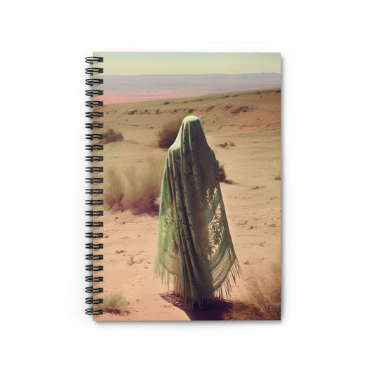 Saint Theodora of Alexandria Journal - Sanctified Souls Art - Religious Based Notebook - Spiral Notebook - Ruled Line
