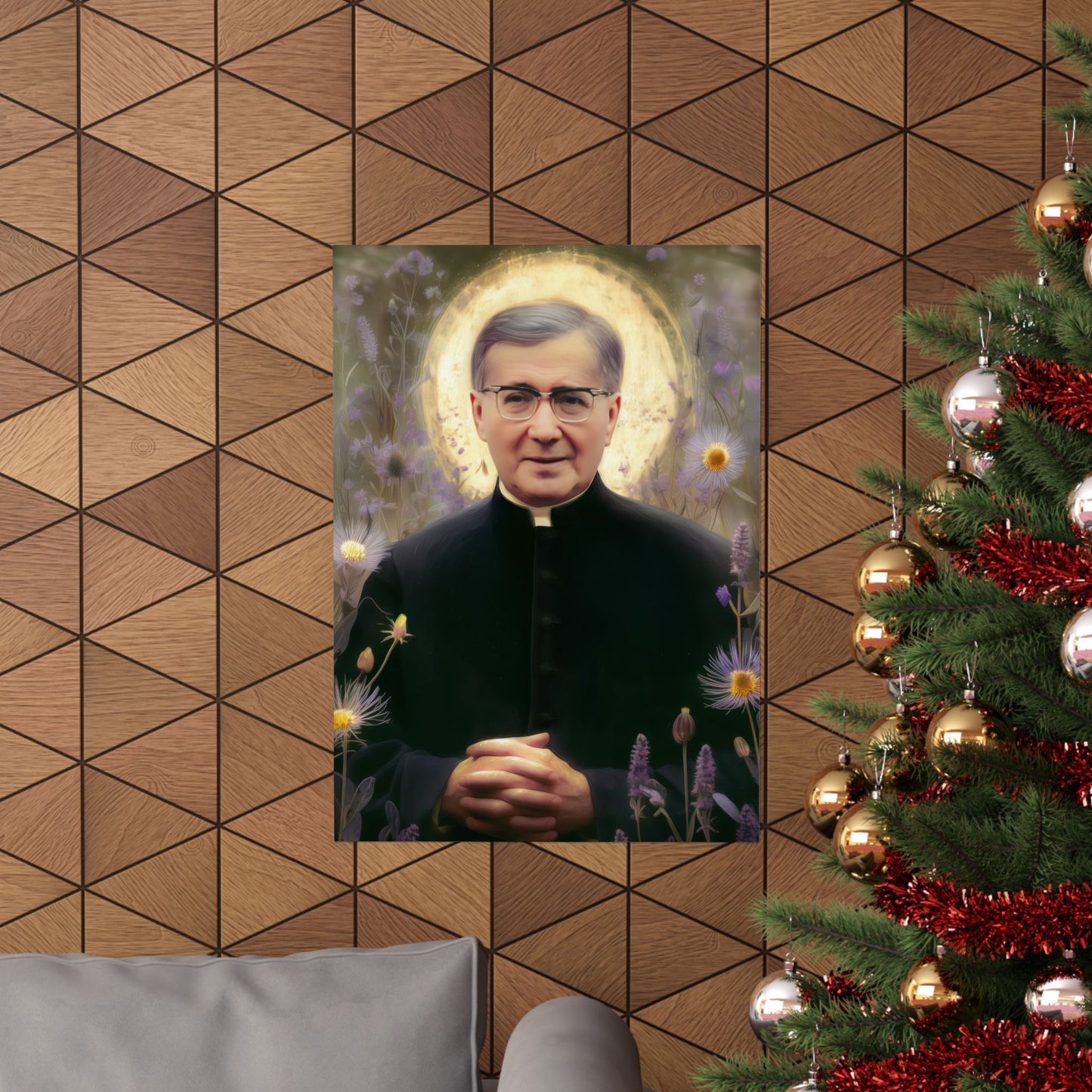 Saint Josemaría Escrivá - Sanctified Souls Print - Multiple Sizes - Premium Matte Vertical Posters