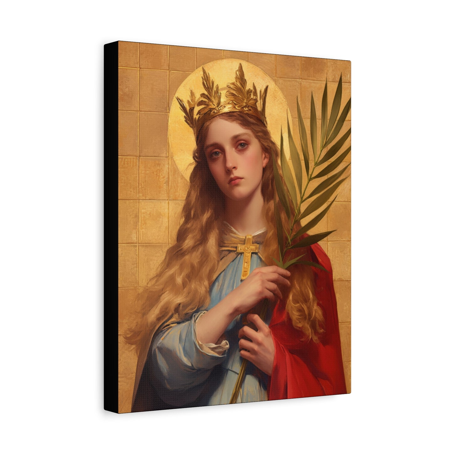 Saint Agrippina - Gallery Wrapped Canvas - Print - Religious Art for your Home - Catholic Art