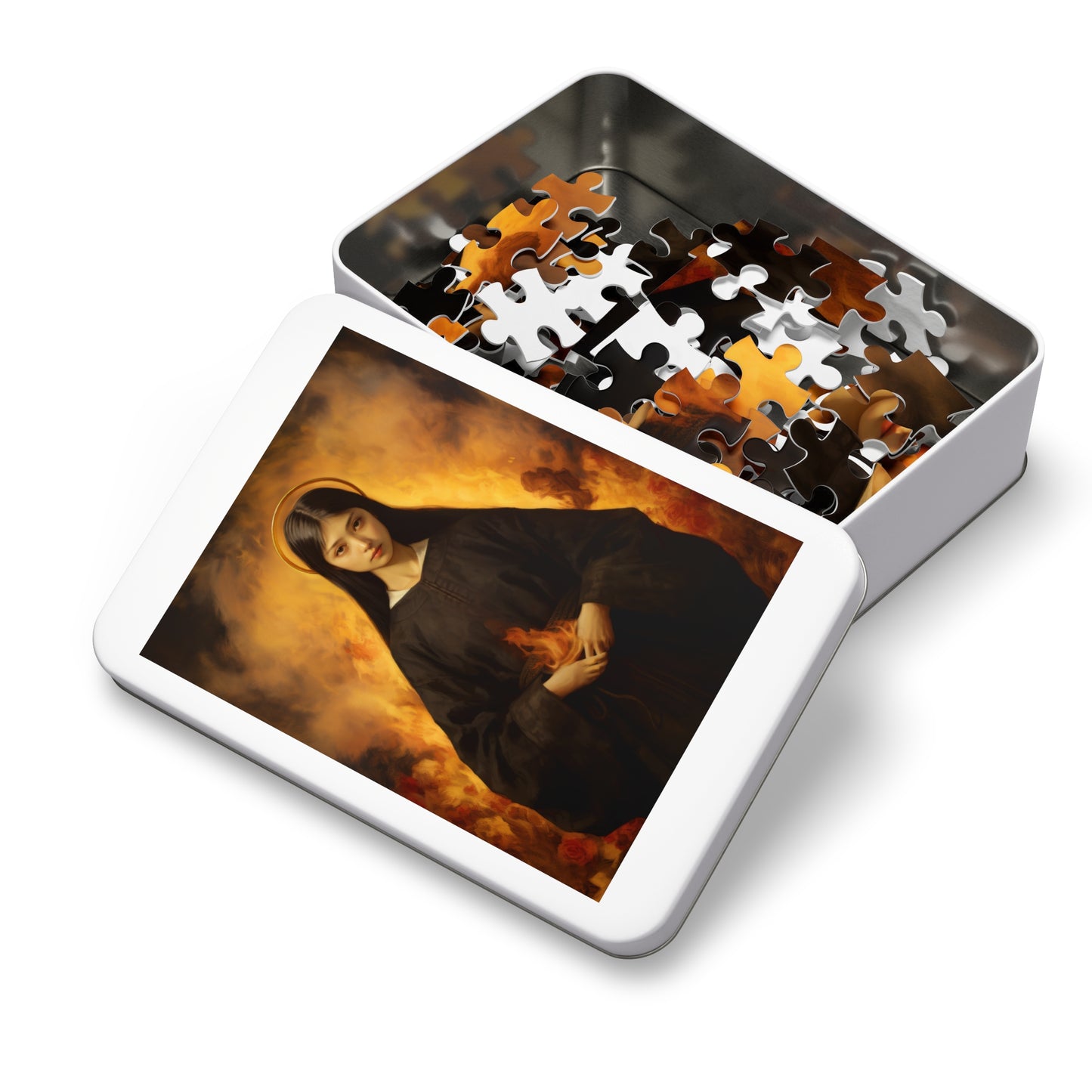Blessed Mary Magdalen Kiota - Puzzle and Keepsake Tin - Religious (30, 110, 252, 500,1000) - Religious Puzzle - Gifts for Catholic Families