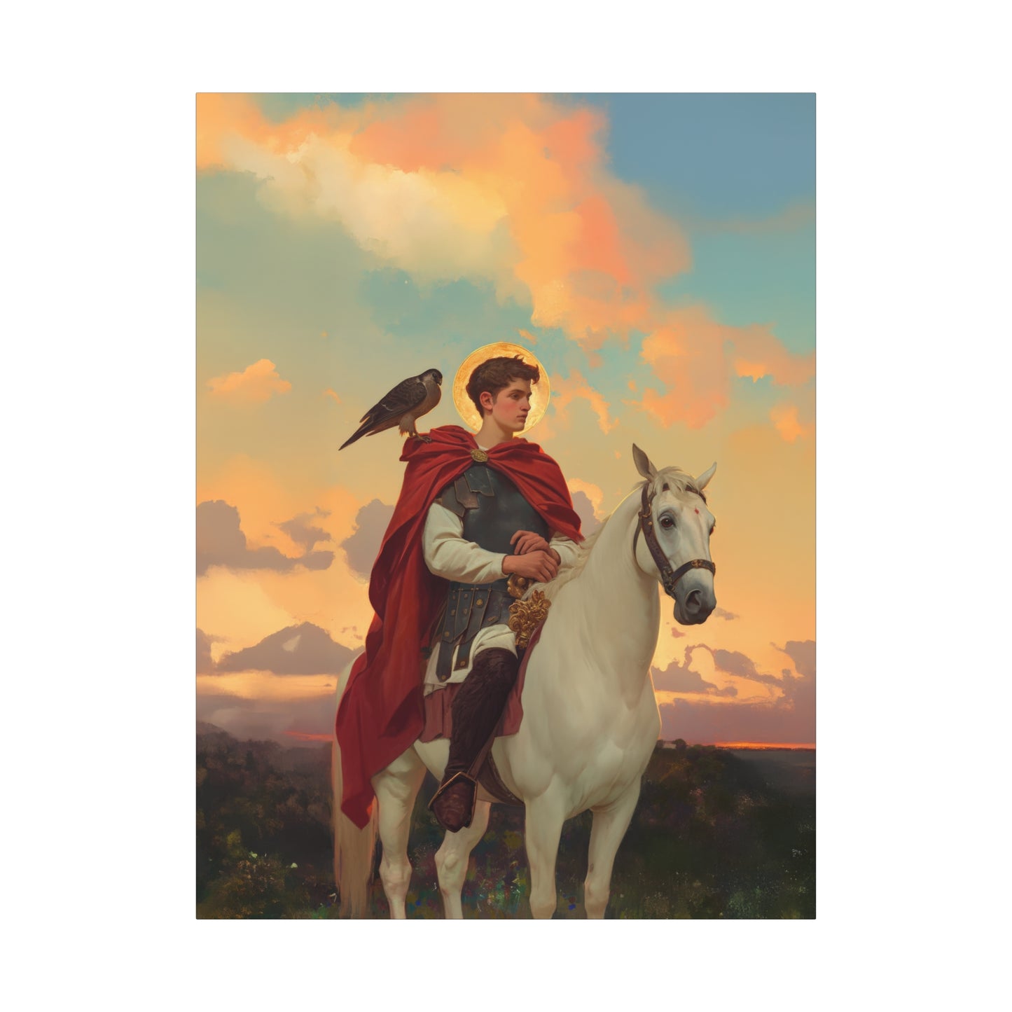 Saint Tryphon - Gallery Wrapped Canvas - Print - Religious Art for your Home - Catholic Art
