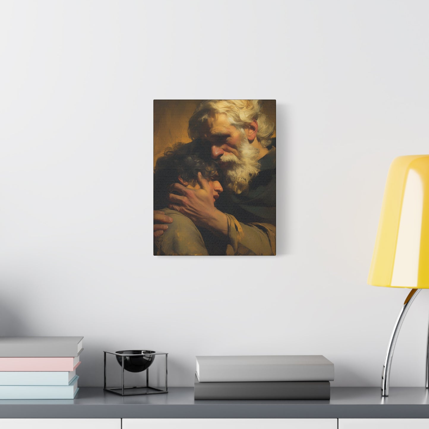 The Return of the Prodigal Son - Gallery Wrapped Canvas - Print - Religious Art for your Home - Catholic Art Print