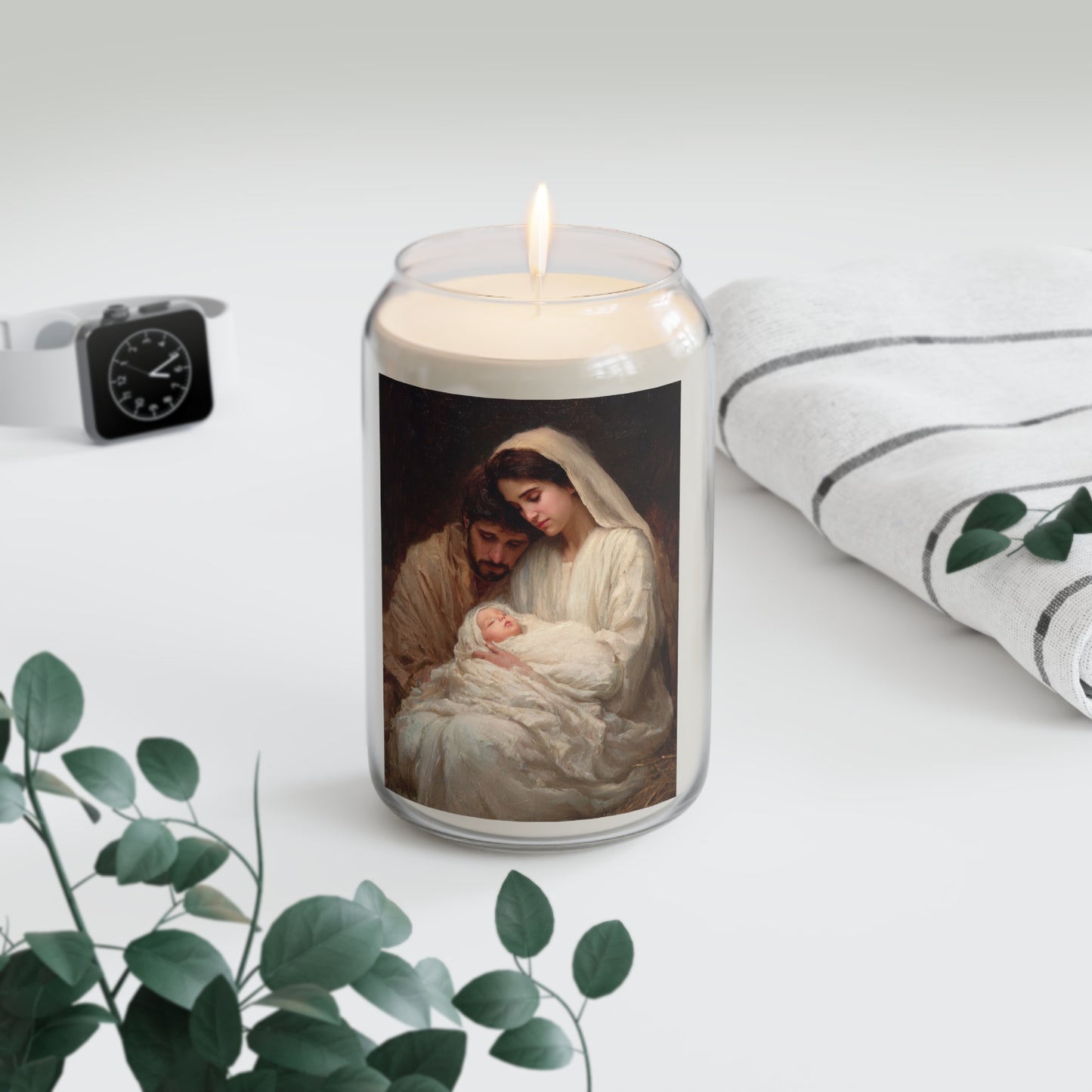 The Quiet Kingdom of the Holy Family - Scented Prayer Candle, 13.75oz - Tall Size - Religious Prayer Candle