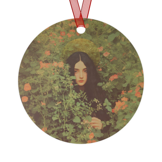 Saint Eve  - Ornament - Religious Holiday Christmas Ornament and Keepsake - Double sided - Religious Artwork