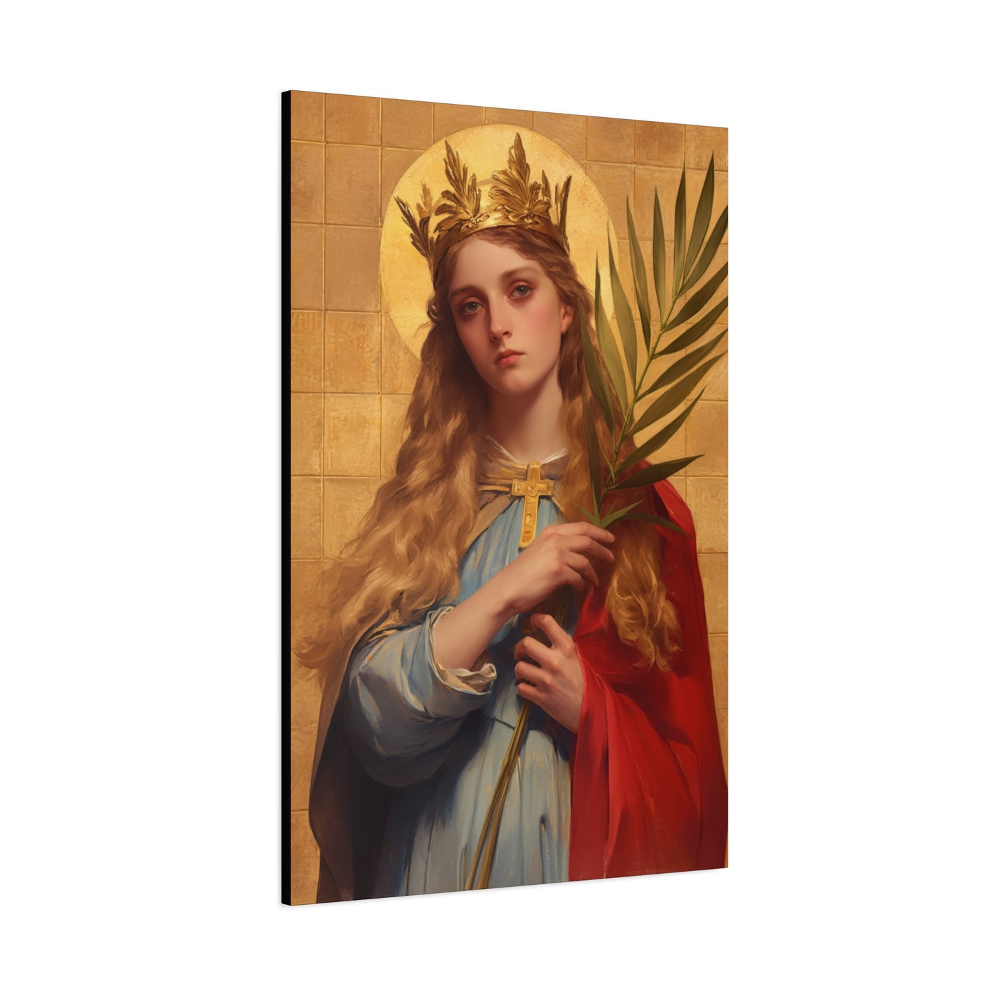 Saint Agrippina - Gallery Wrapped Canvas - Print - Religious Art for your Home - Catholic Art