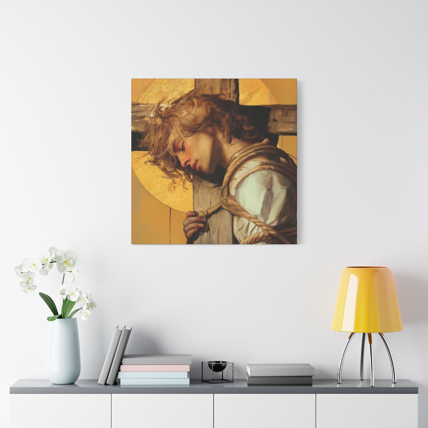 Saint Dismus, The 'Good Thief' - Gallery Wrapped Canvas - Print - Religious Art for your Home - Catholic Art
