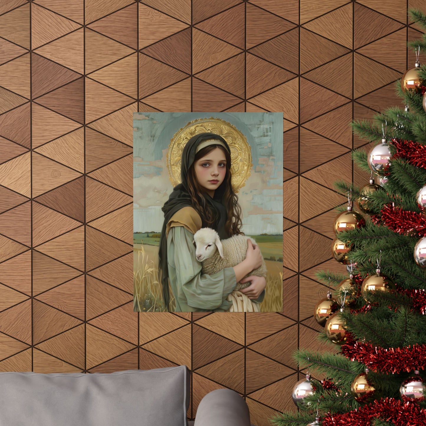 Saint Belina - Multiple Sizes - Premium Matte Vertical Posters - Catholic Art - Religious Poster - Catholic Saint Art - Multiple Sizes