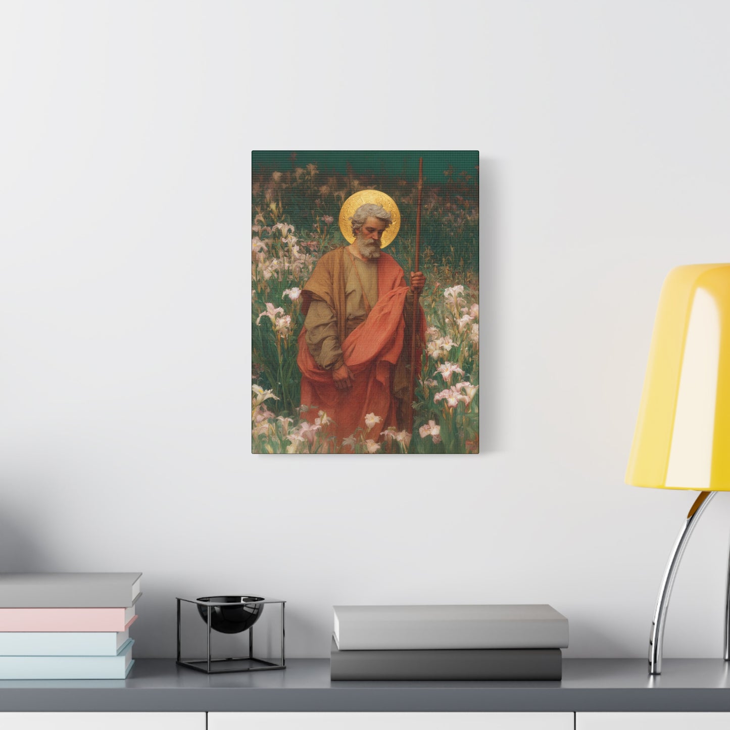 Saint James the Lesser -  Museum Wrapped Canvas - Sanctified Souls Print - Religious Art for your Home - Catholic Patron Saint Art