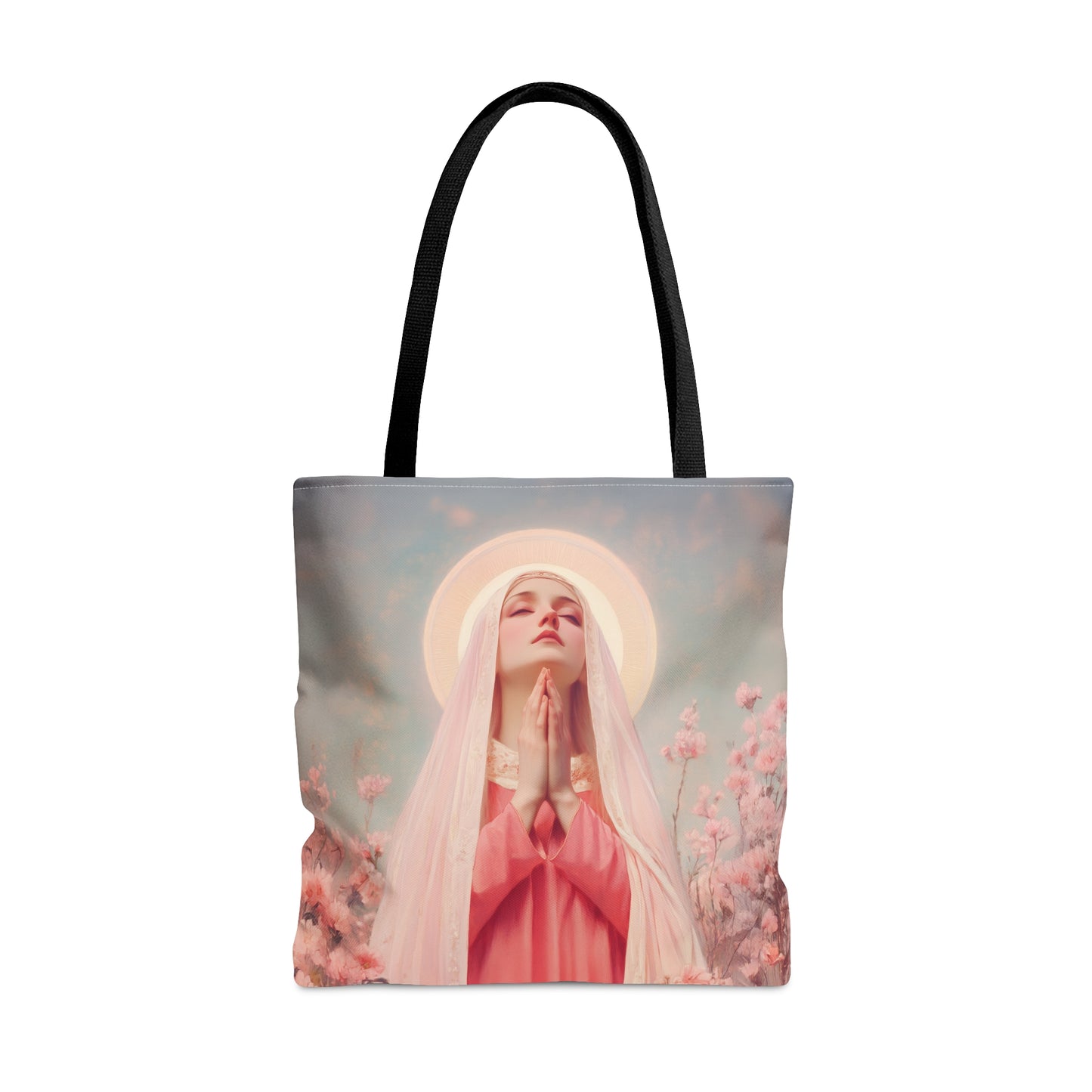 Saint Illuminata - Tote Bag - Large Medium Small Faith Art Bag - Catholic Faith Purse