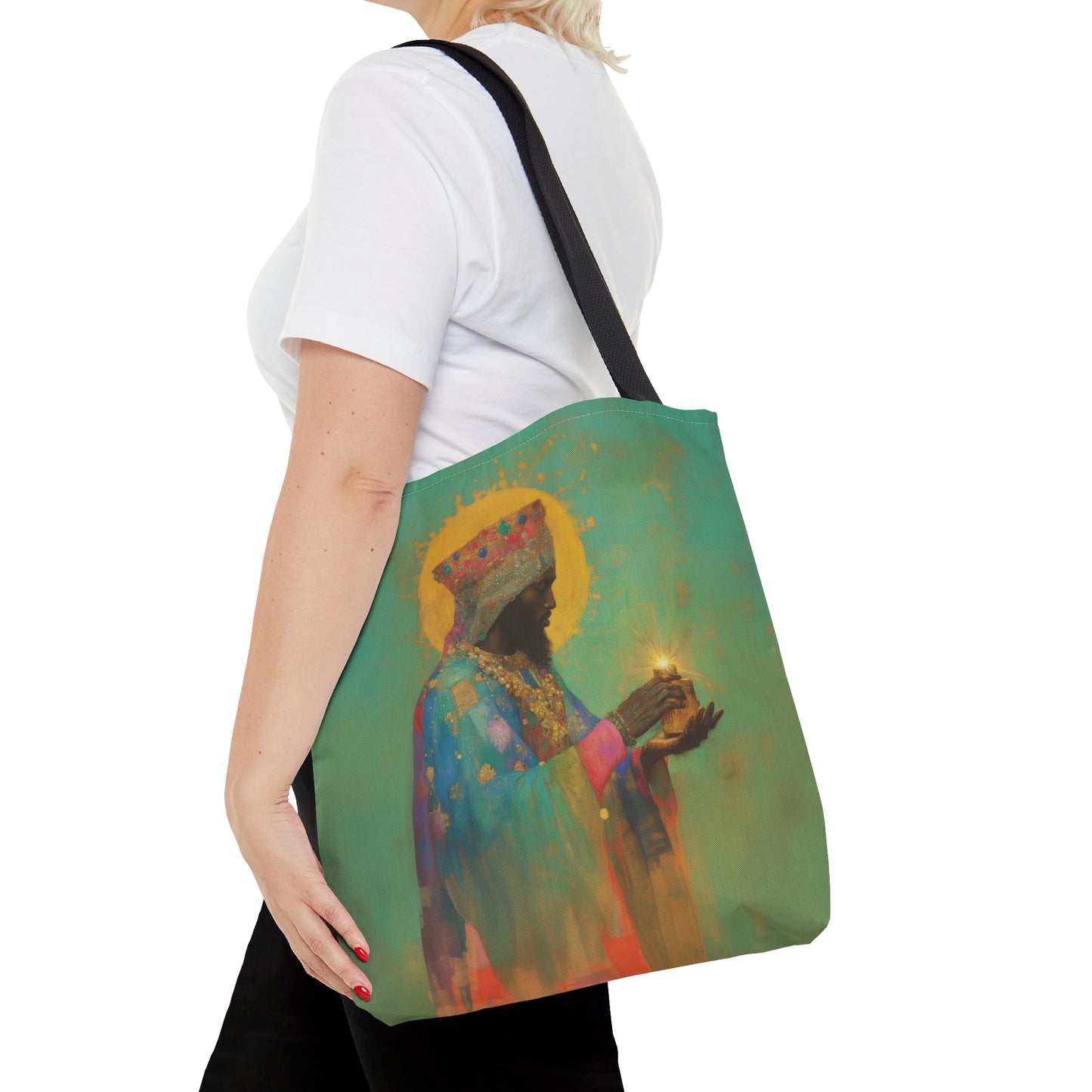 Balthazar and the Gift of Foretold Sorrow - 3 Wise Men - Tote Bag - Large Medium Small Faith Art Bag - Re usable Tote Purse - Double Sided