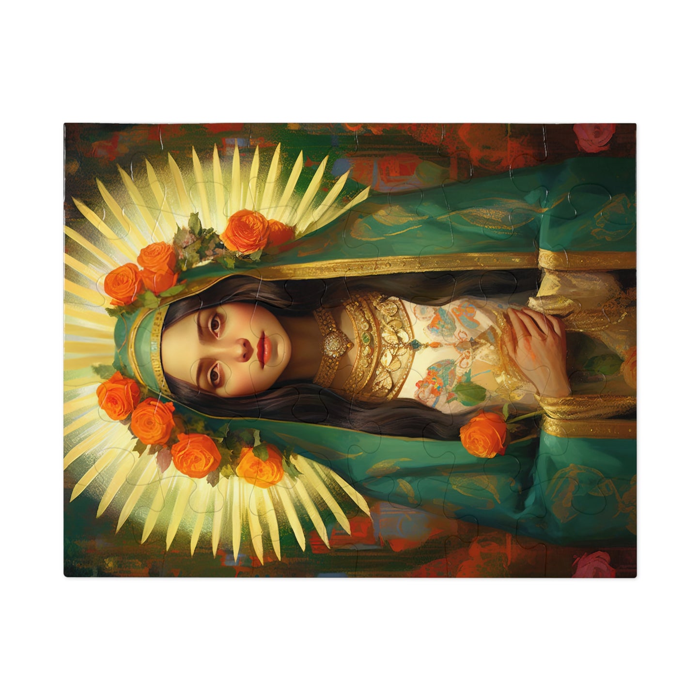 Patroness of Hope : Our Lady of Gudalupe - Puzzle and Keepsake Tin - Jigsaw Puzzle (30, 110, 252, 500,1000-Piece) - Religious Puzzle