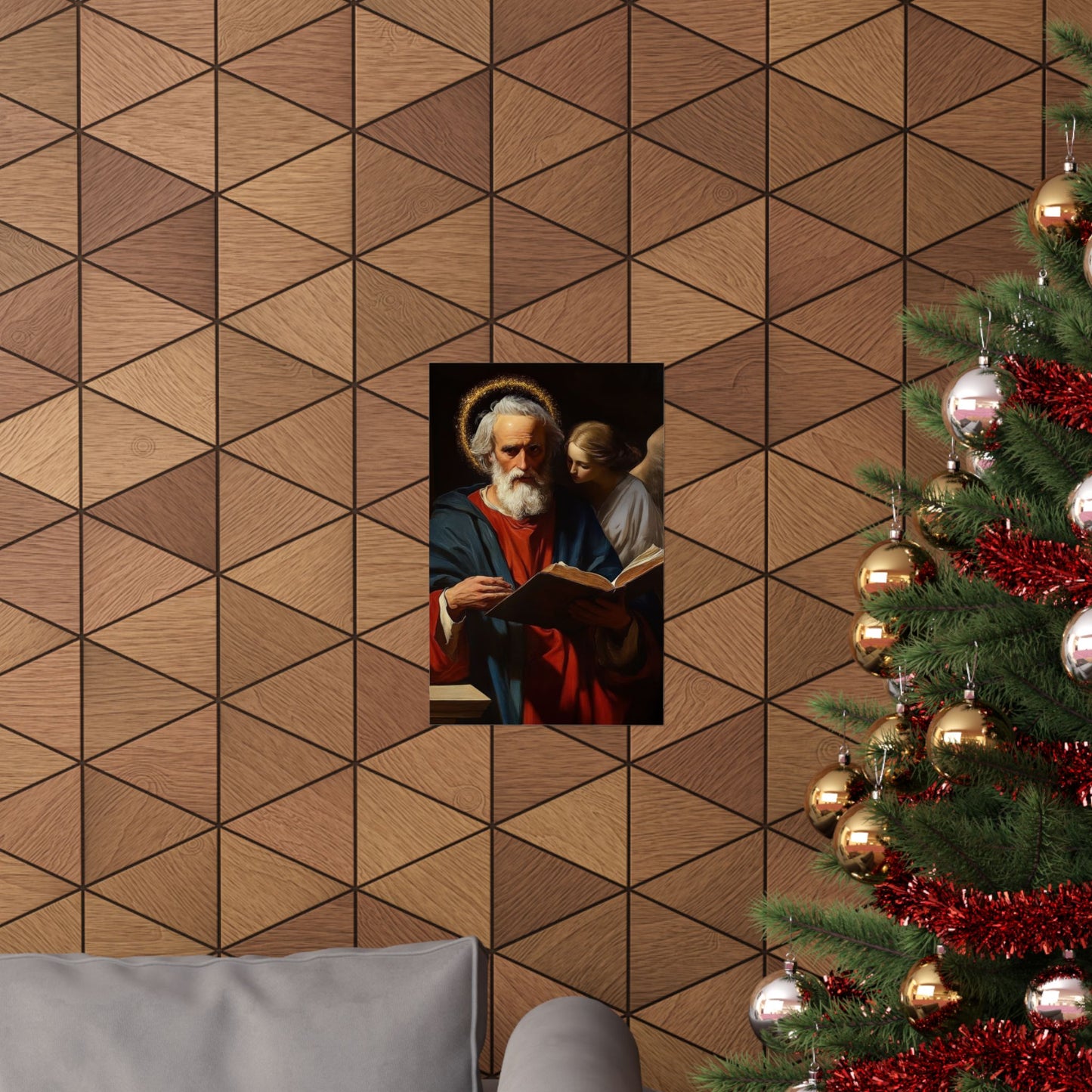 Saint Matthew the Apostle - Sanctified Souls Print - Multiple Sizes - Premium Matte Vertical Posters