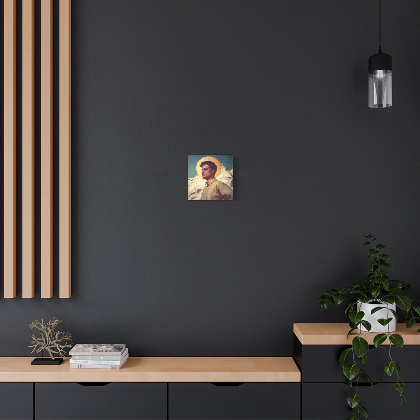 Saint Pier Giorgio Frassati -  Museum Wrapped Canvas - Sanctified Souls Print - Religious Art for your Home - Catholic Patron Saint Art
